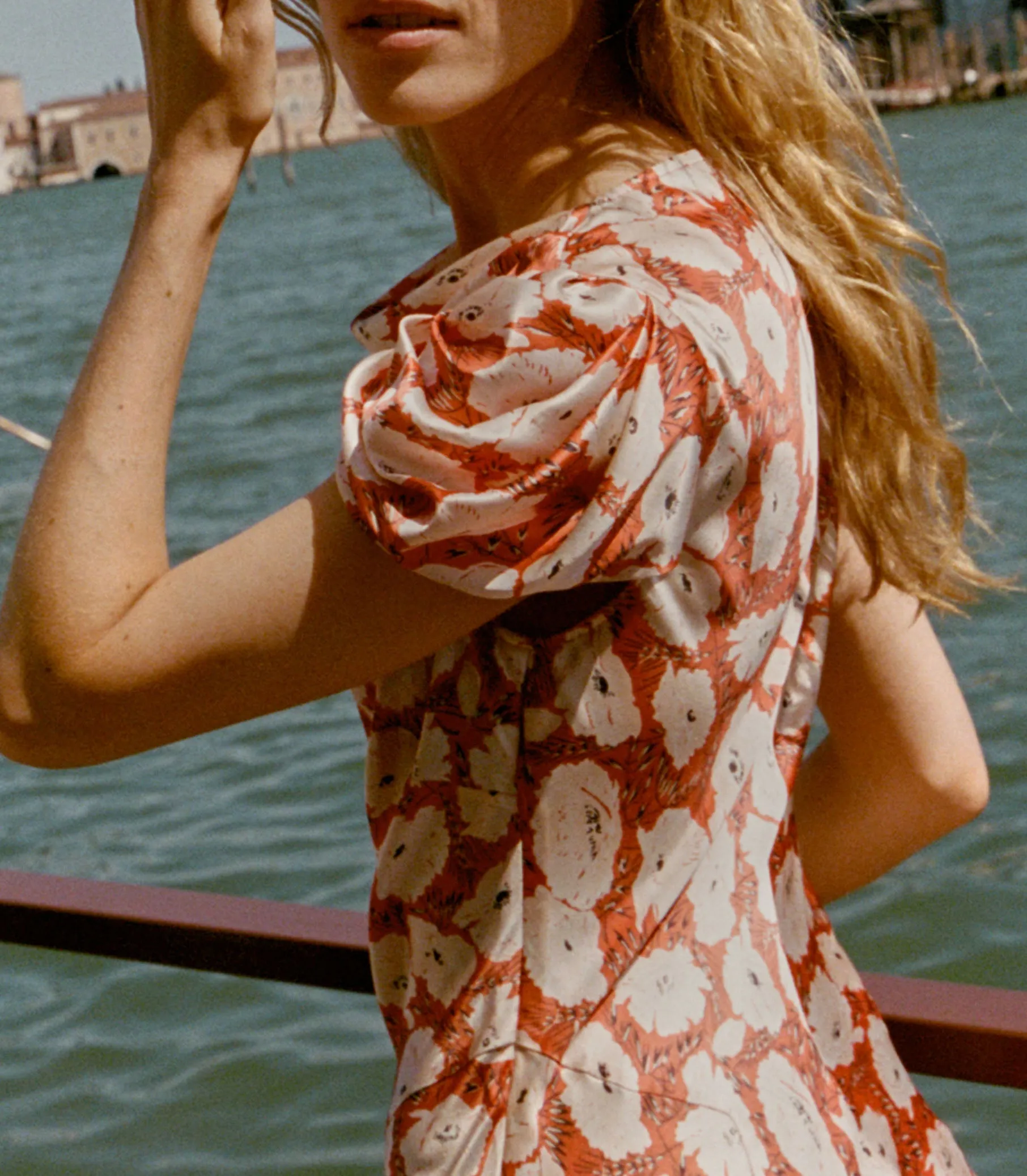 ALNA DRESS -- ROUGE FLEURS D'ANEMONE sold by Doen product image thumbnail 5