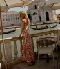 ALNA DRESS -- ROUGE FLEURS D'ANEMONE sold by Doen