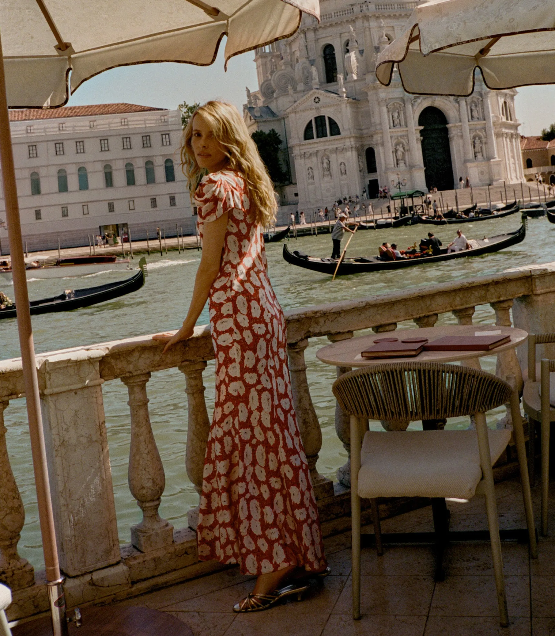 ALNA DRESS -- ROUGE FLEURS D'ANEMONE sold by Doen product image thumbnail 3