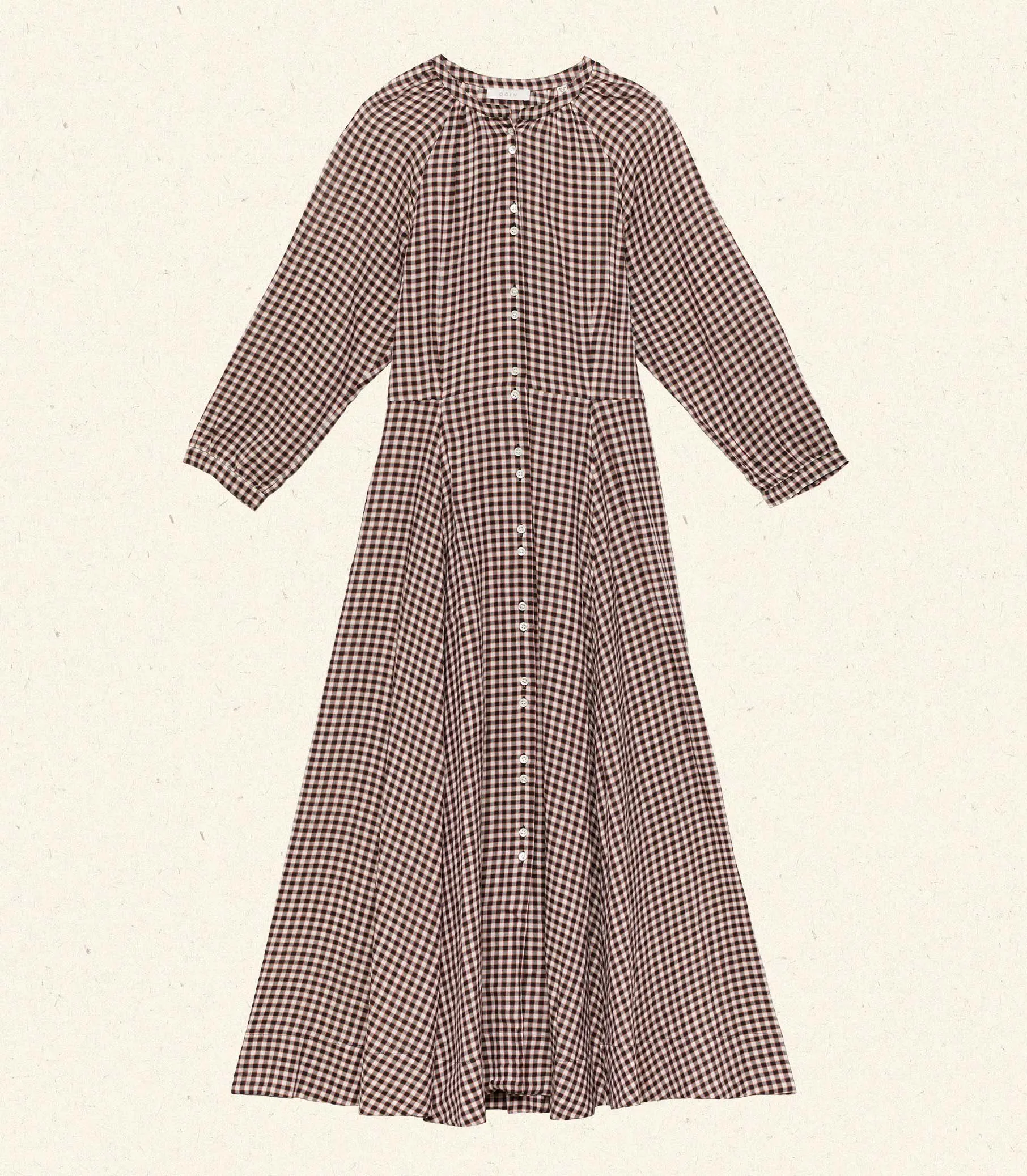 MADELAINE DRESS -- DELPHINE PLAID sold by Doen product image thumbnail 5