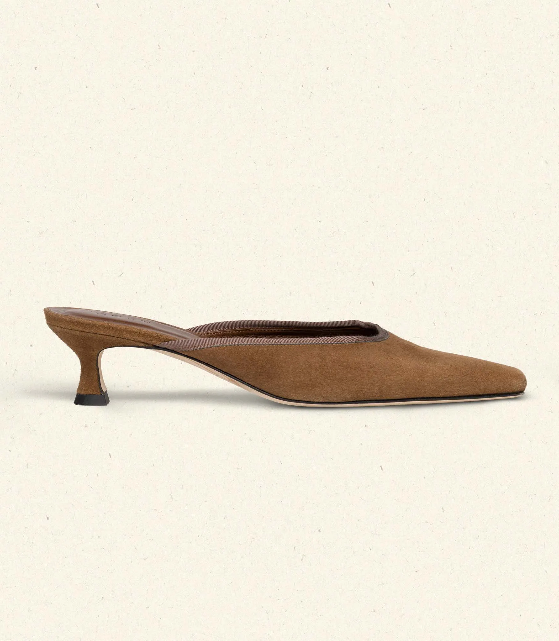 LUMA HEEL -- TOBACCO SUEDE sold by Doen product image thumbnail 5