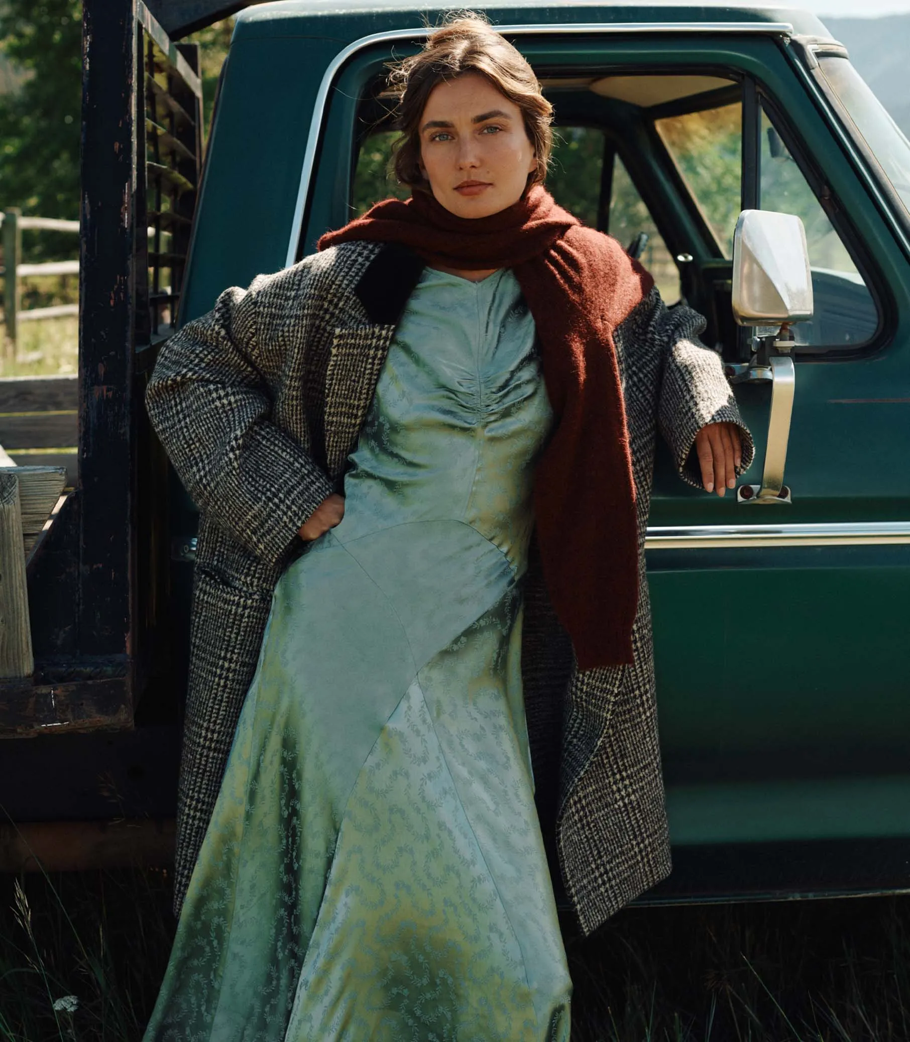 GINETTE DRESS -- DUSTY JADE sold by Doen product image thumbnail 3