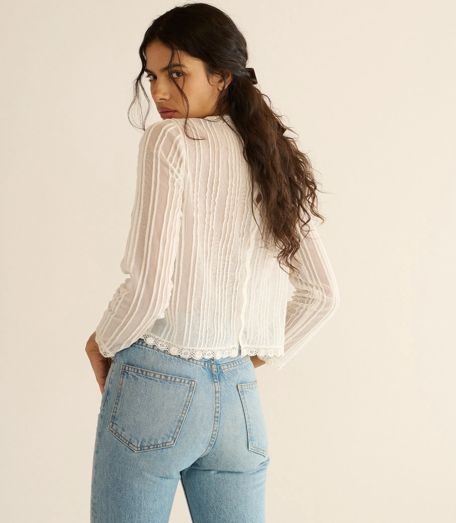 OCTAVIA TOP -- SALT sold by Doen product image thumbnail 2