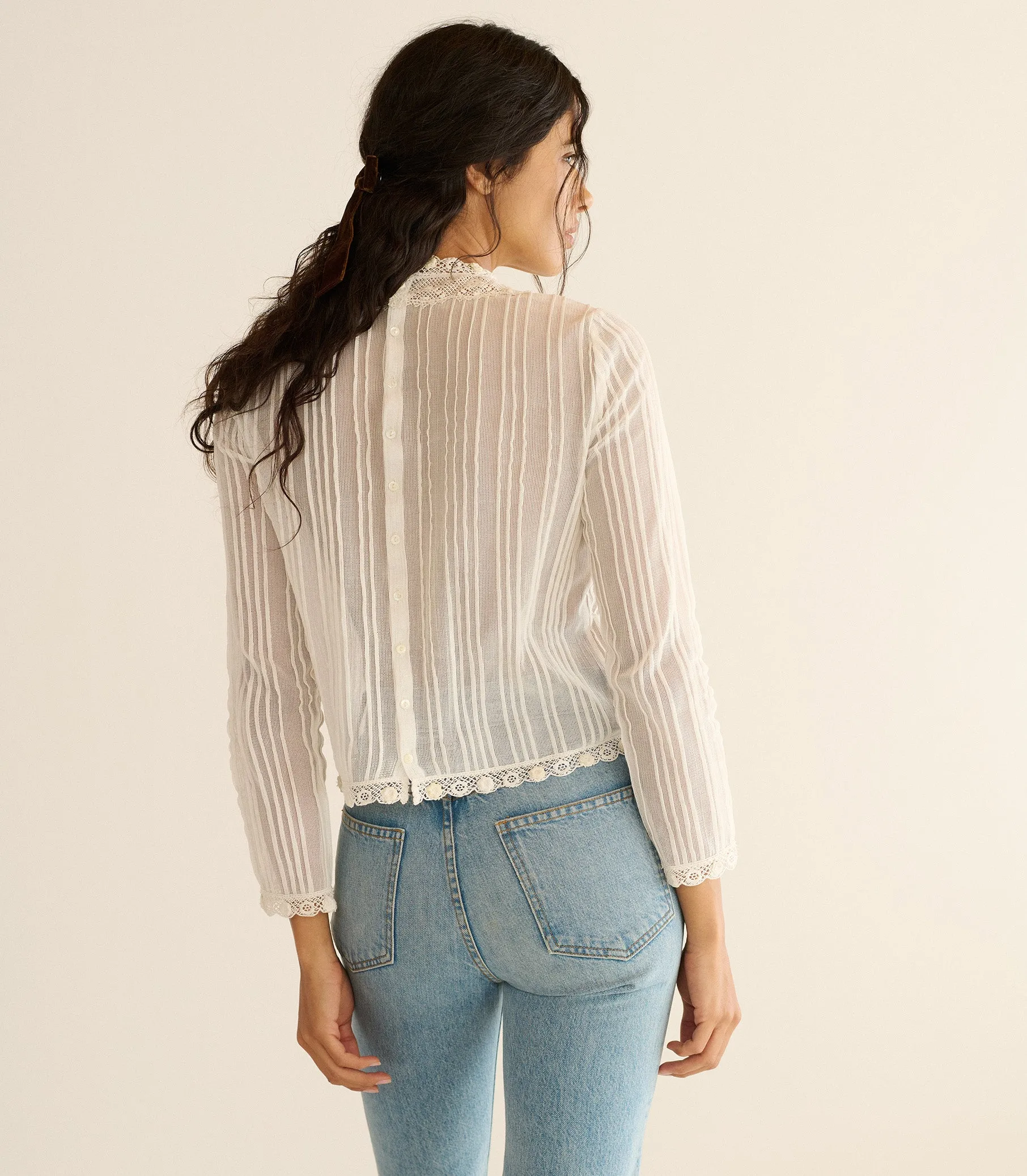 OCTAVIA TOP -- SALT sold by Doen product image thumbnail 4