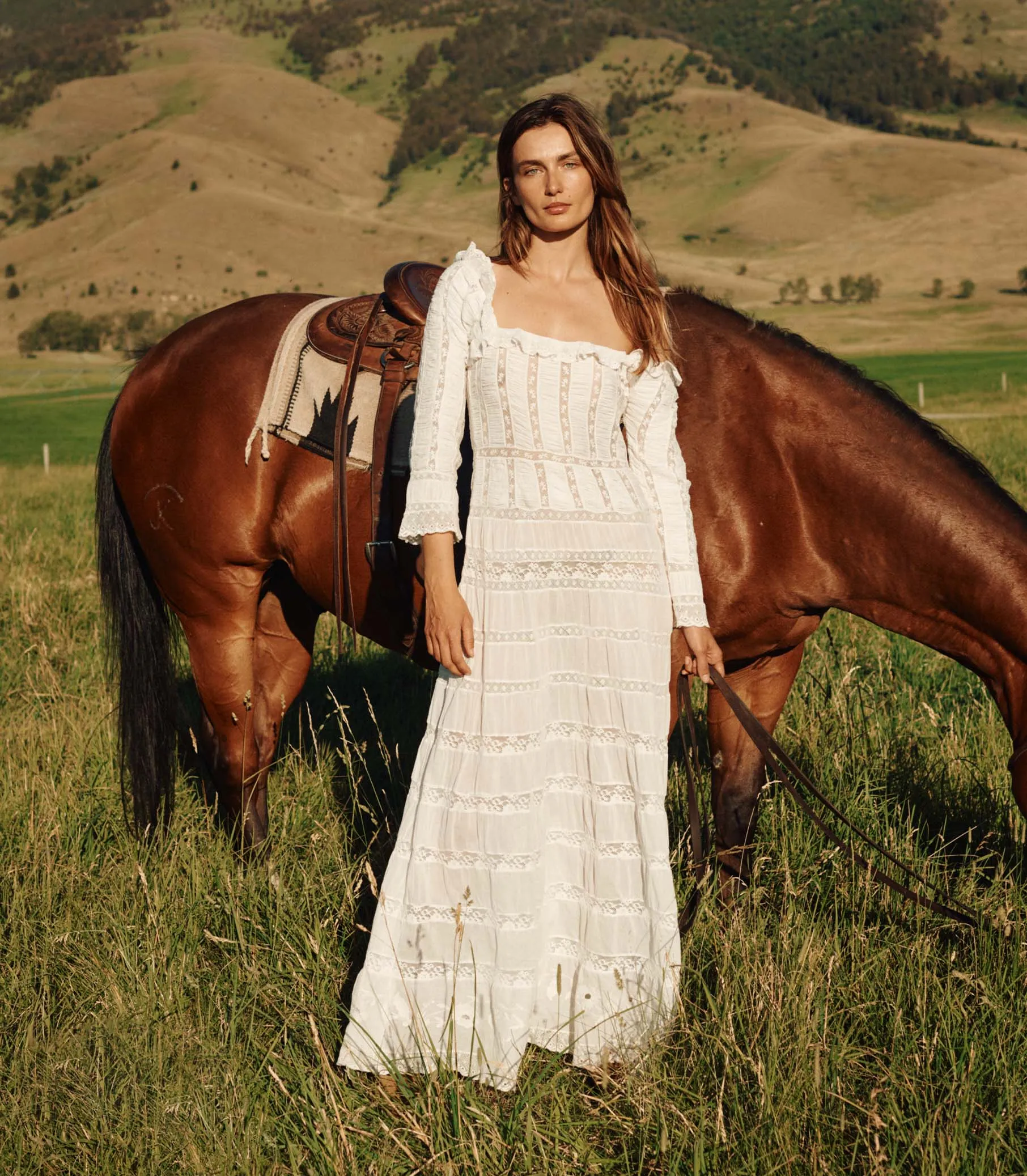 ANNELIESE DRESS -- SALT sold by Doen product image thumbnail 3