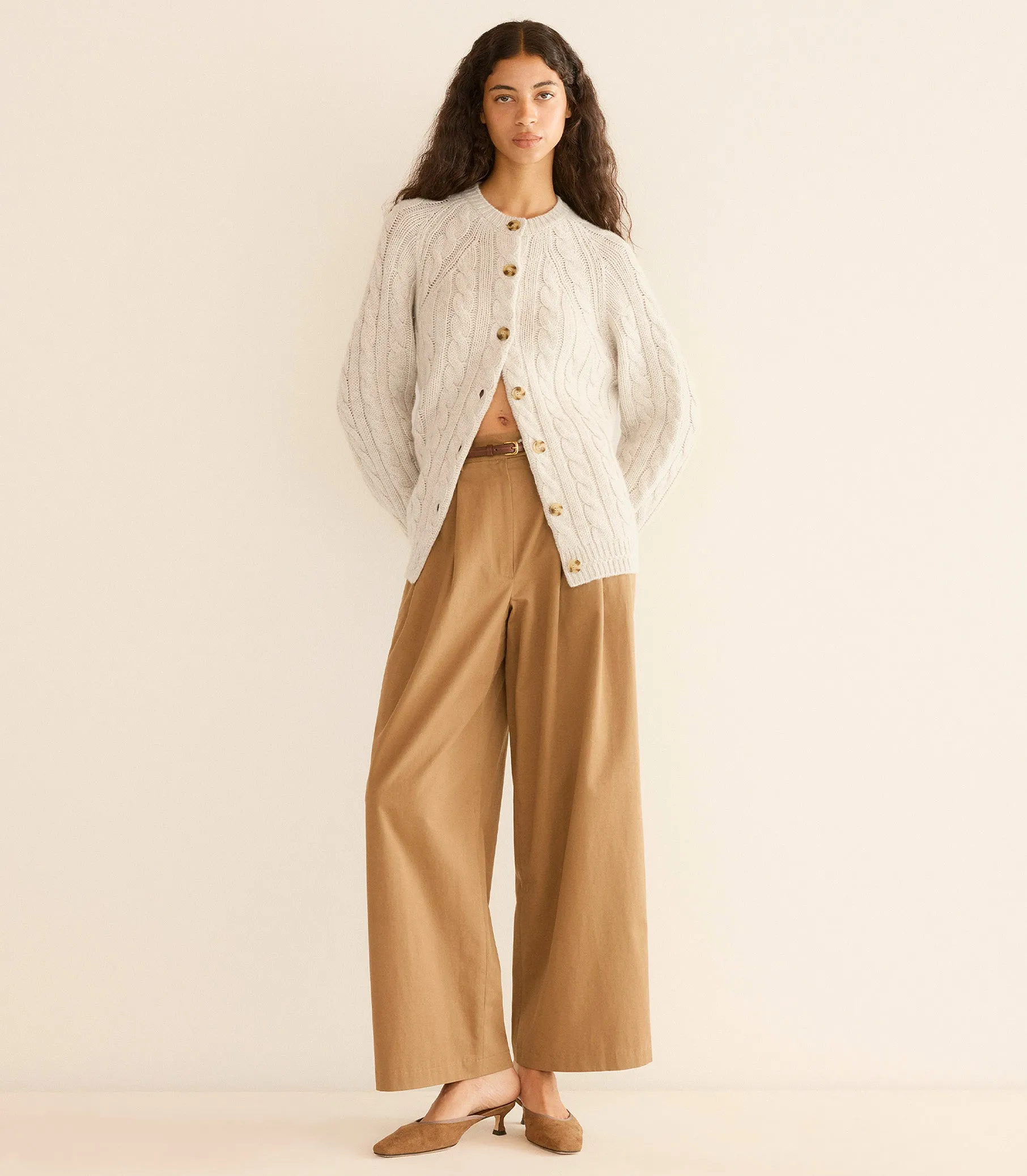 VIRGINIE CASHMERE CARDIGAN -- COTTAGE sold by Doen product image thumbnail 4
