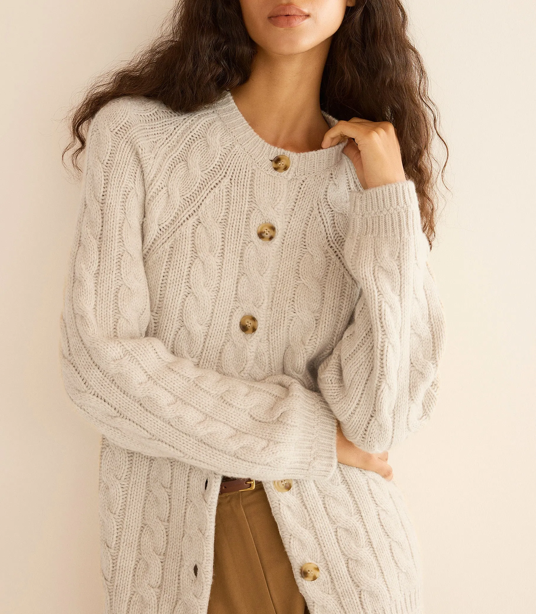 VIRGINIE CASHMERE CARDIGAN -- COTTAGE sold by Doen product image thumbnail 5