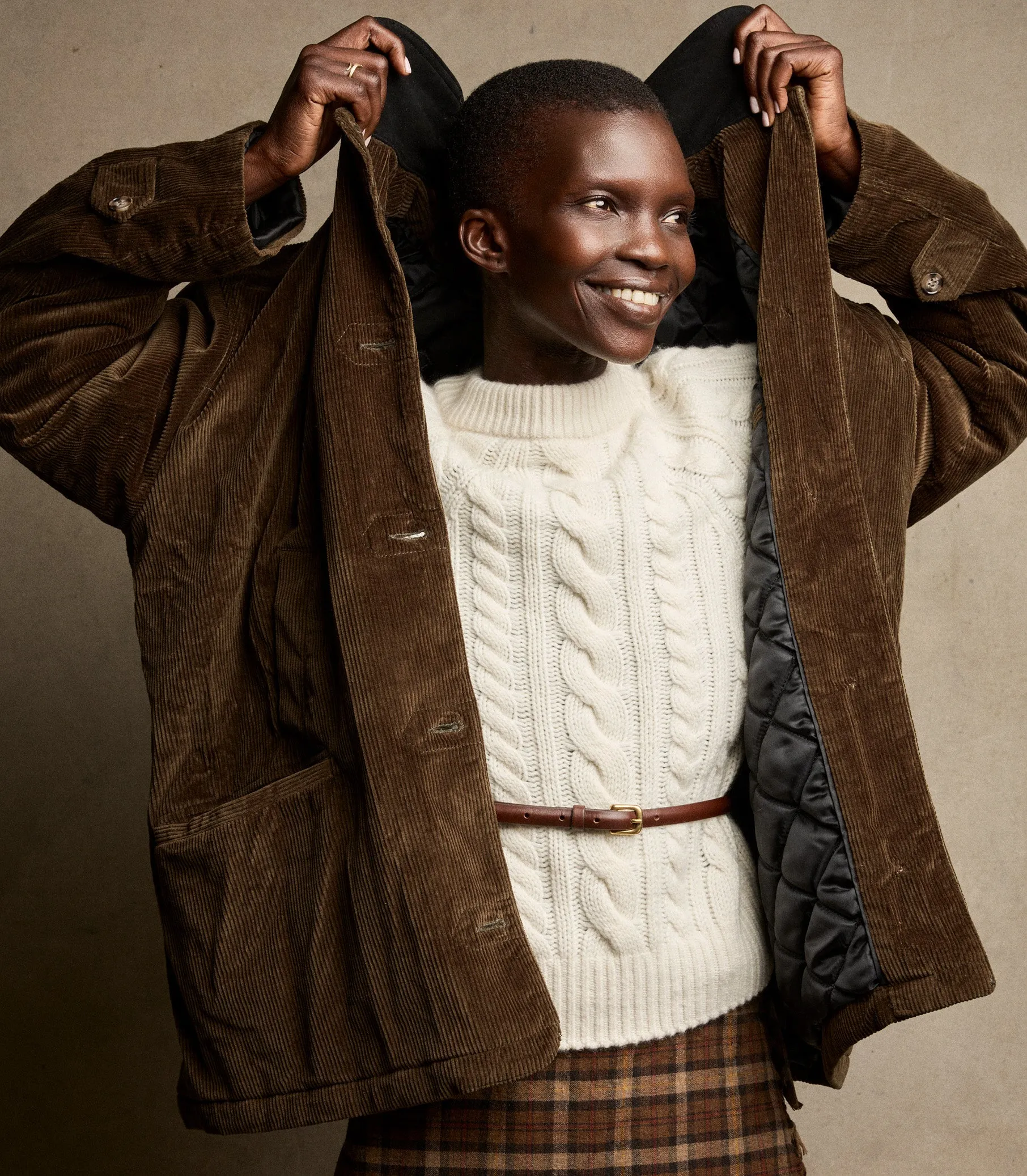 MARLOWE CASHMERE SWEATER -- IVORY sold by Doen product image thumbnail 5