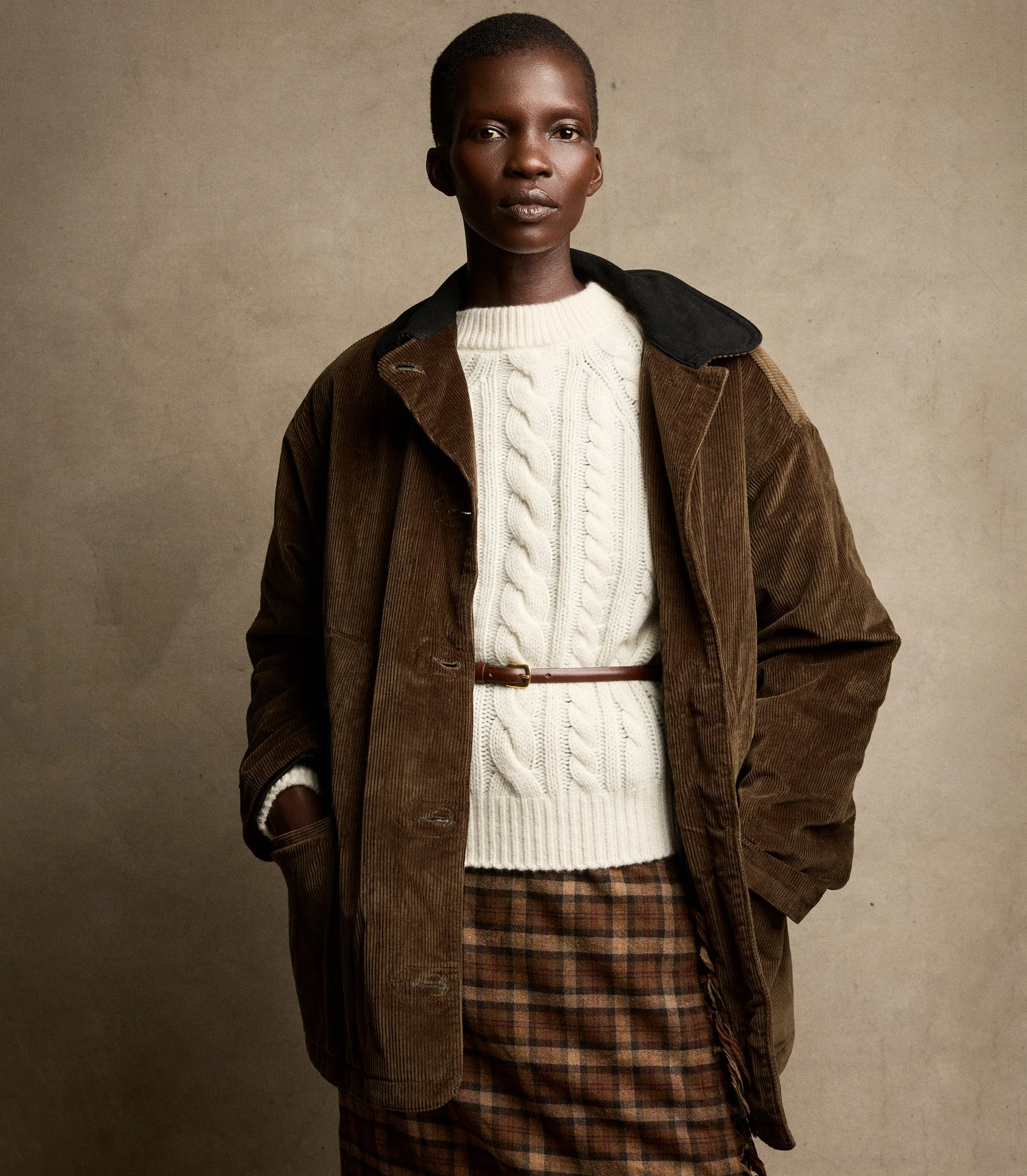 MARLOWE CASHMERE SWEATER -- IVORY sold by Doen product image thumbnail 4