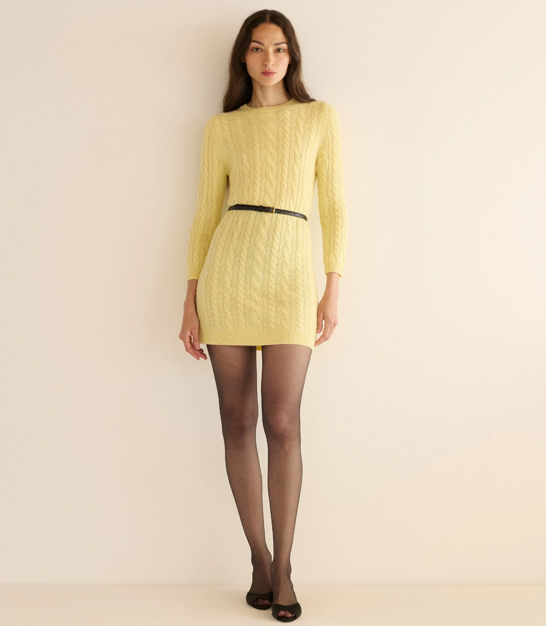 ALICE CASHMERE DRESS -- BUTTERCUP sold by Doen product image thumbnail 3
