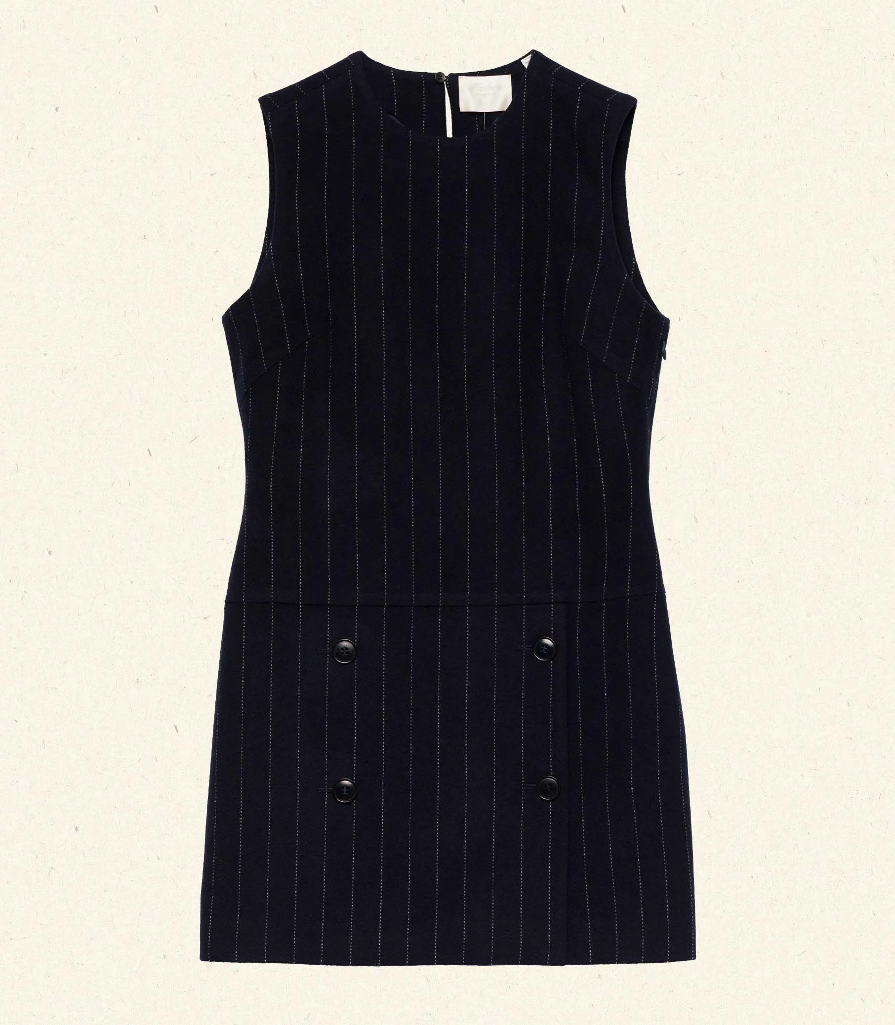 POLLY DRESS -- MARIANNE PINSTRIPE sold by Doen product image thumbnail 5