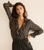 HARDY TOP -- DELPHINIUM FLORAL sold by Doen