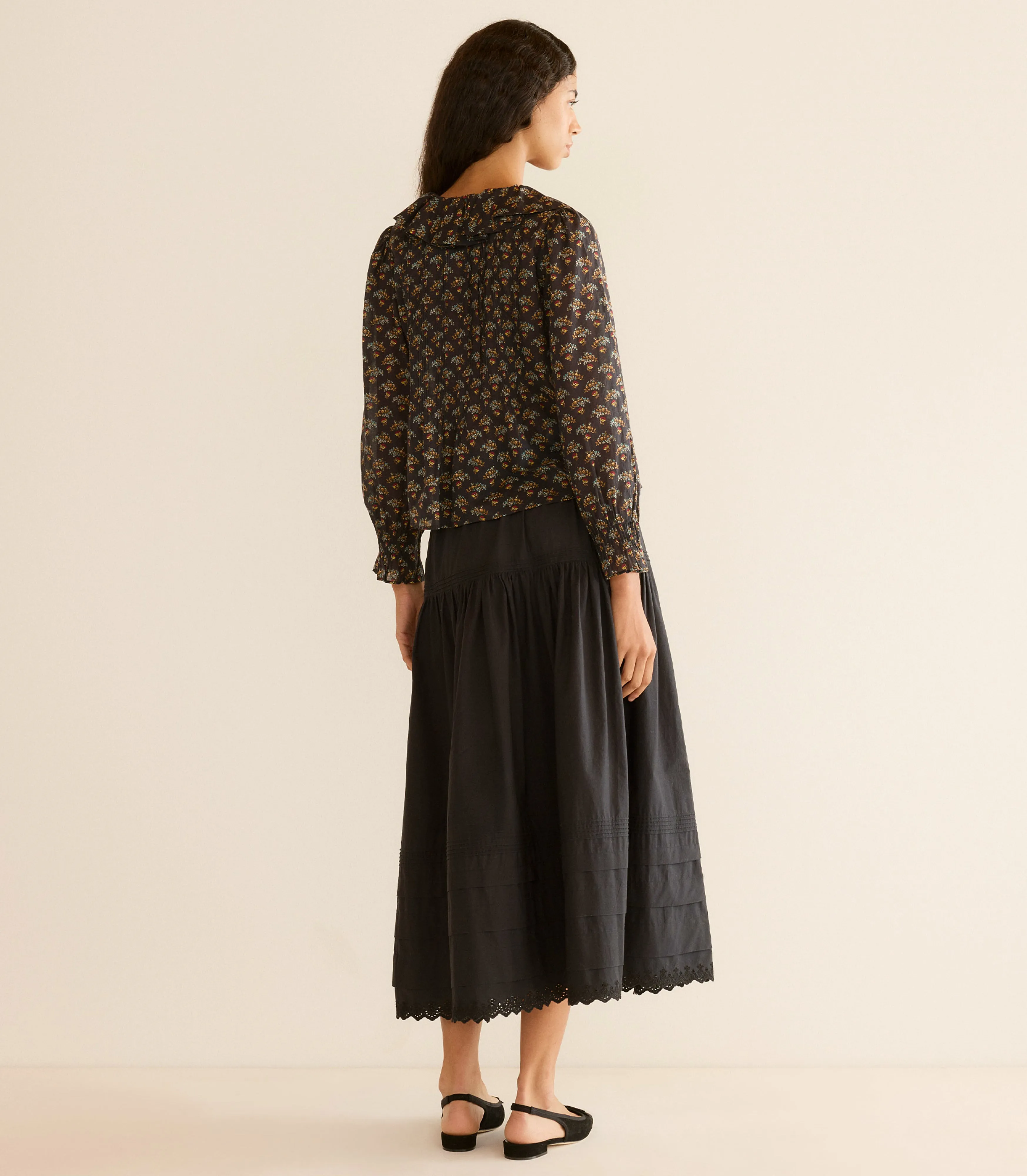 HARDY TOP -- DELPHINIUM FLORAL sold by Doen product image thumbnail 4