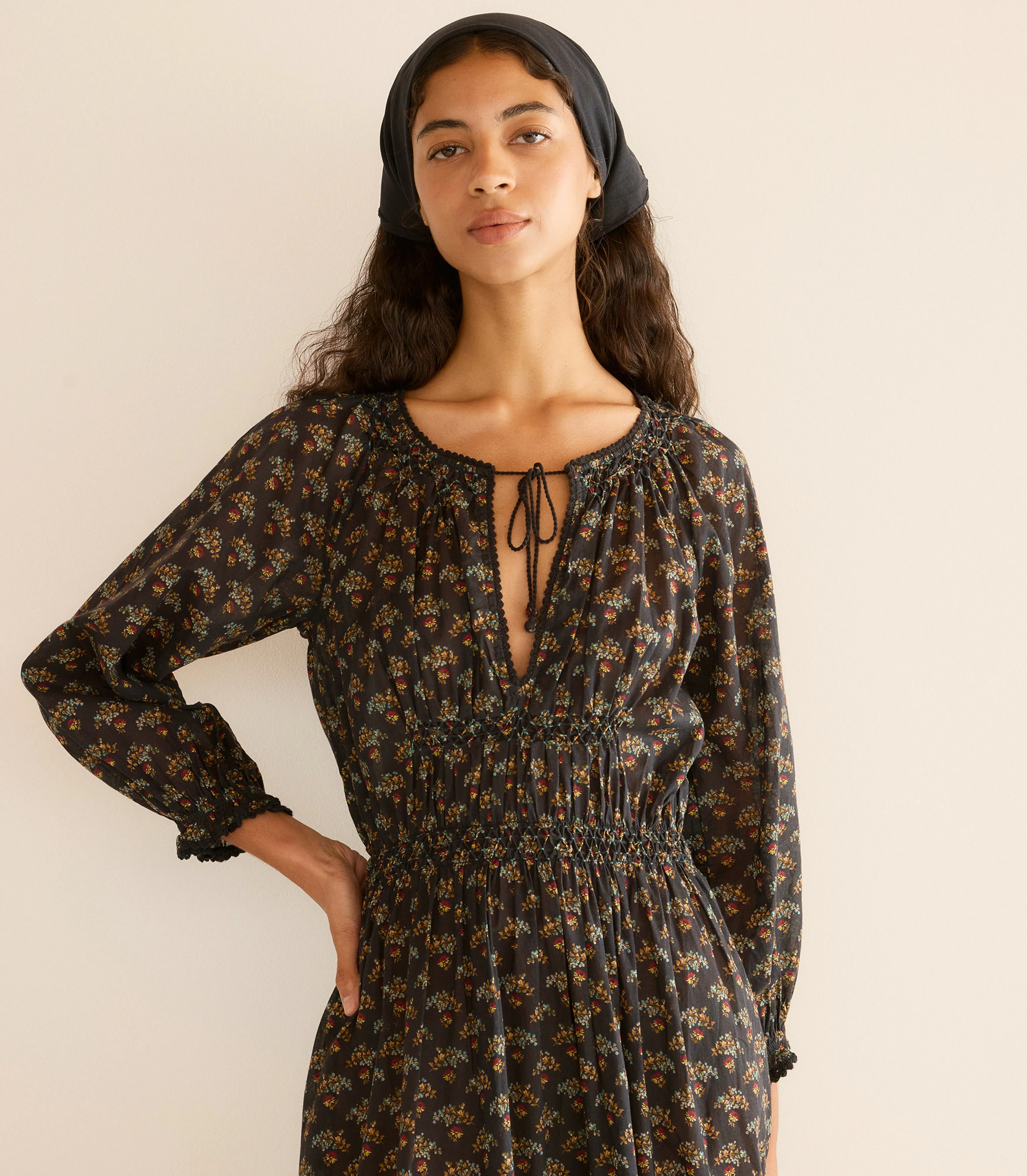 DELFINA DRESS -- DELPHINIUM FLORAL sold by Doen product image thumbnail 2