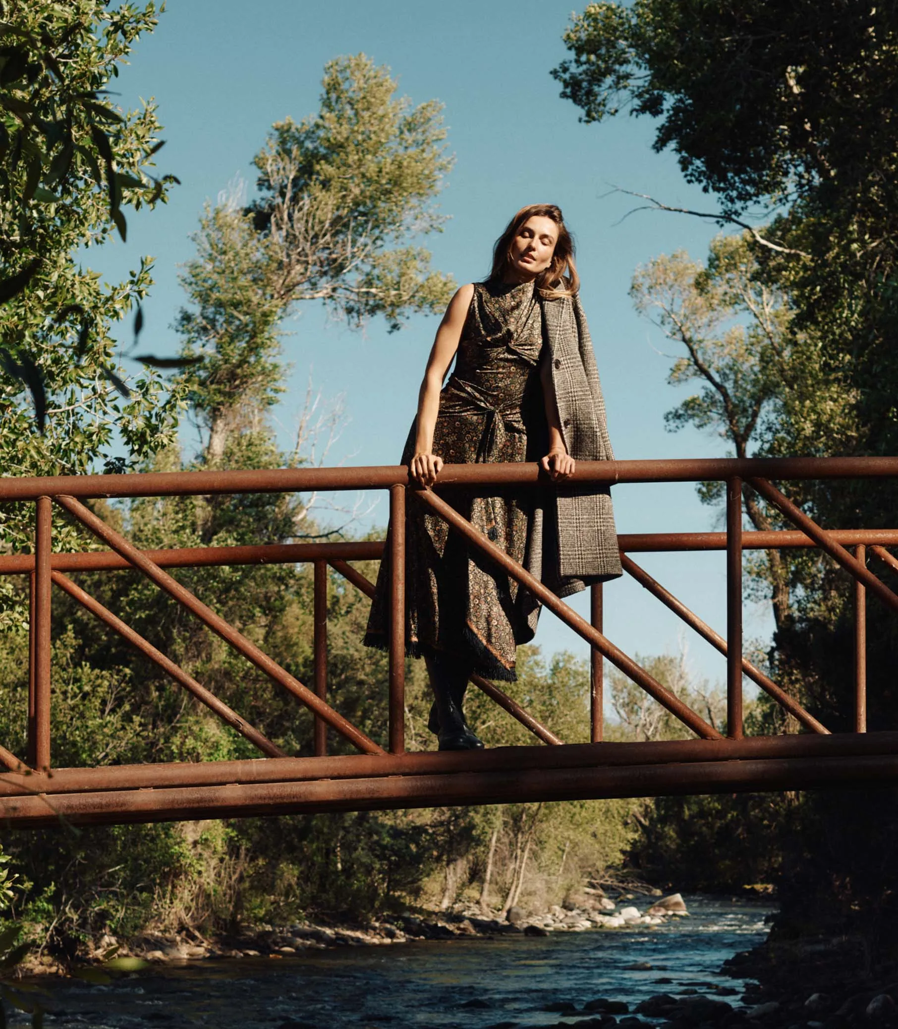 CATALINE DRESS -- FLEUR DE MAJORELLE sold by Doen product image thumbnail 5