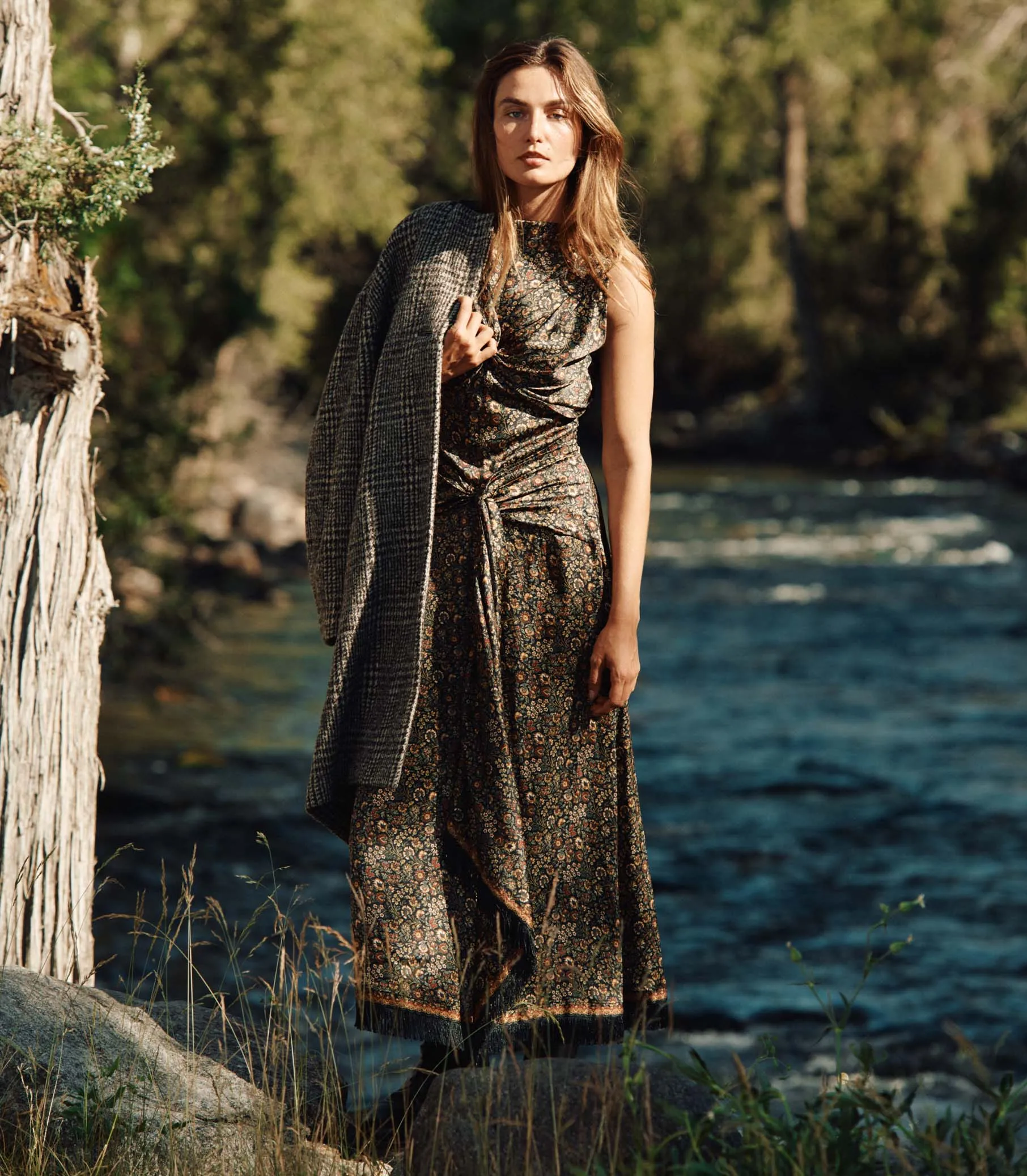 CATALINE DRESS -- FLEUR DE MAJORELLE sold by Doen product image thumbnail 4