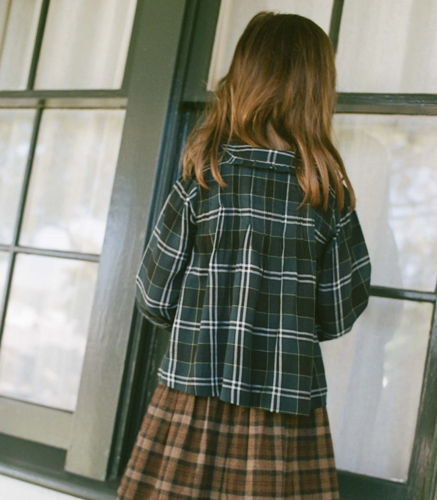 LYDIE TOP -- AMBLE PLAID sold by Doen product image thumbnail 4