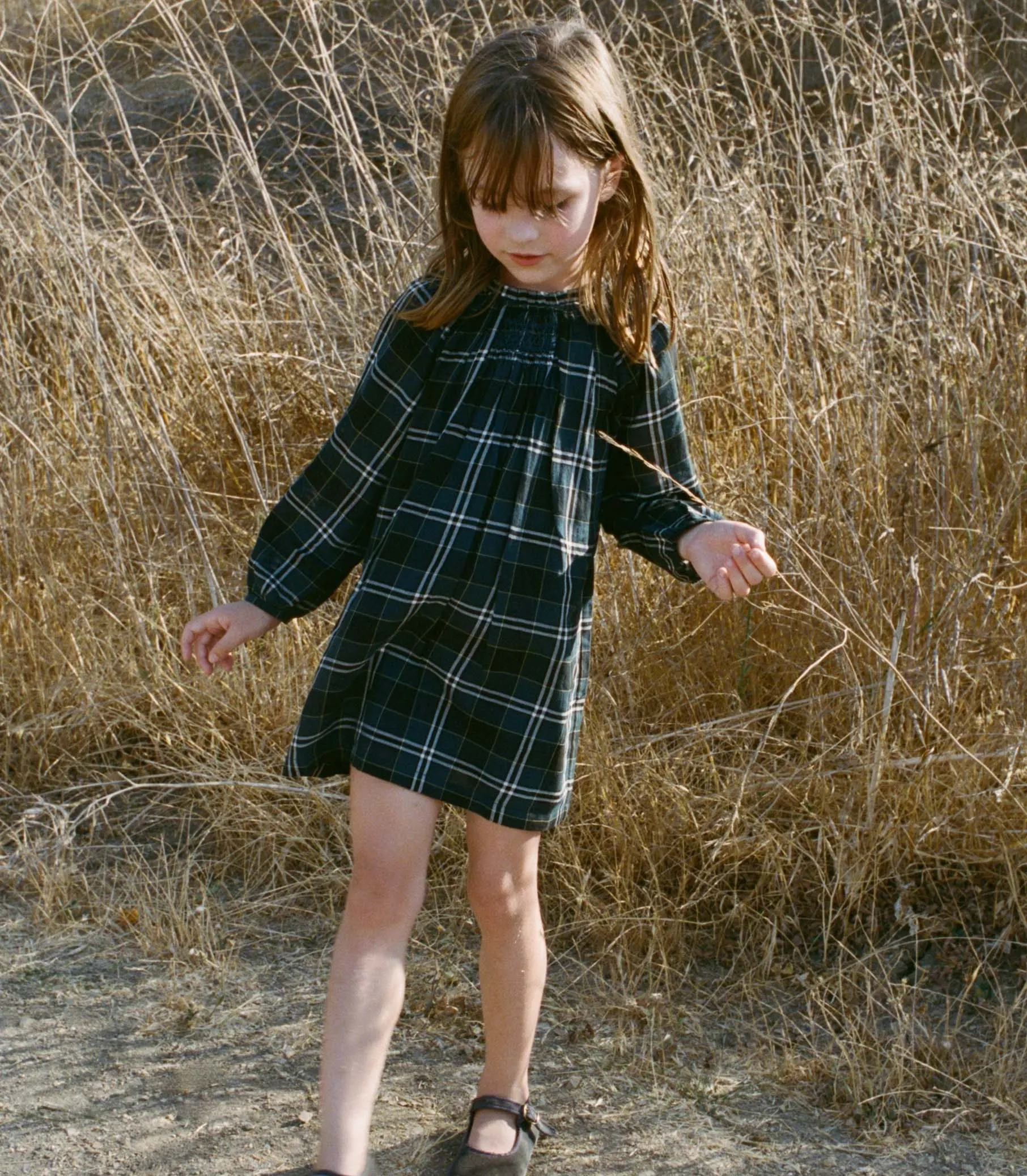 LUCY DRESS -- AMBLE PLAID sold by Doen
