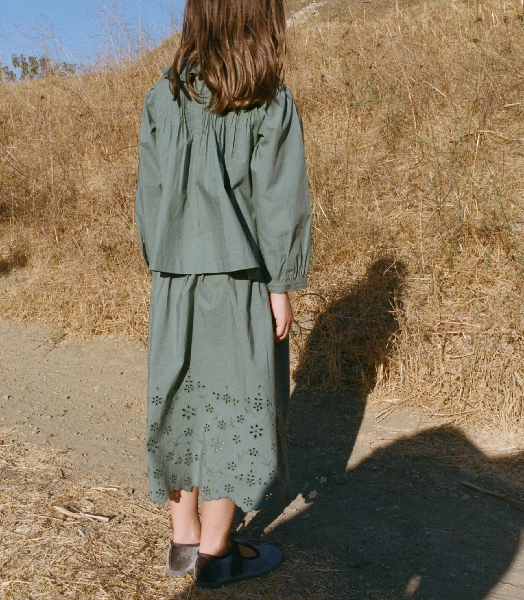 MACI SKIRT -- SOFT SPRUCE sold by Doen product image thumbnail 4