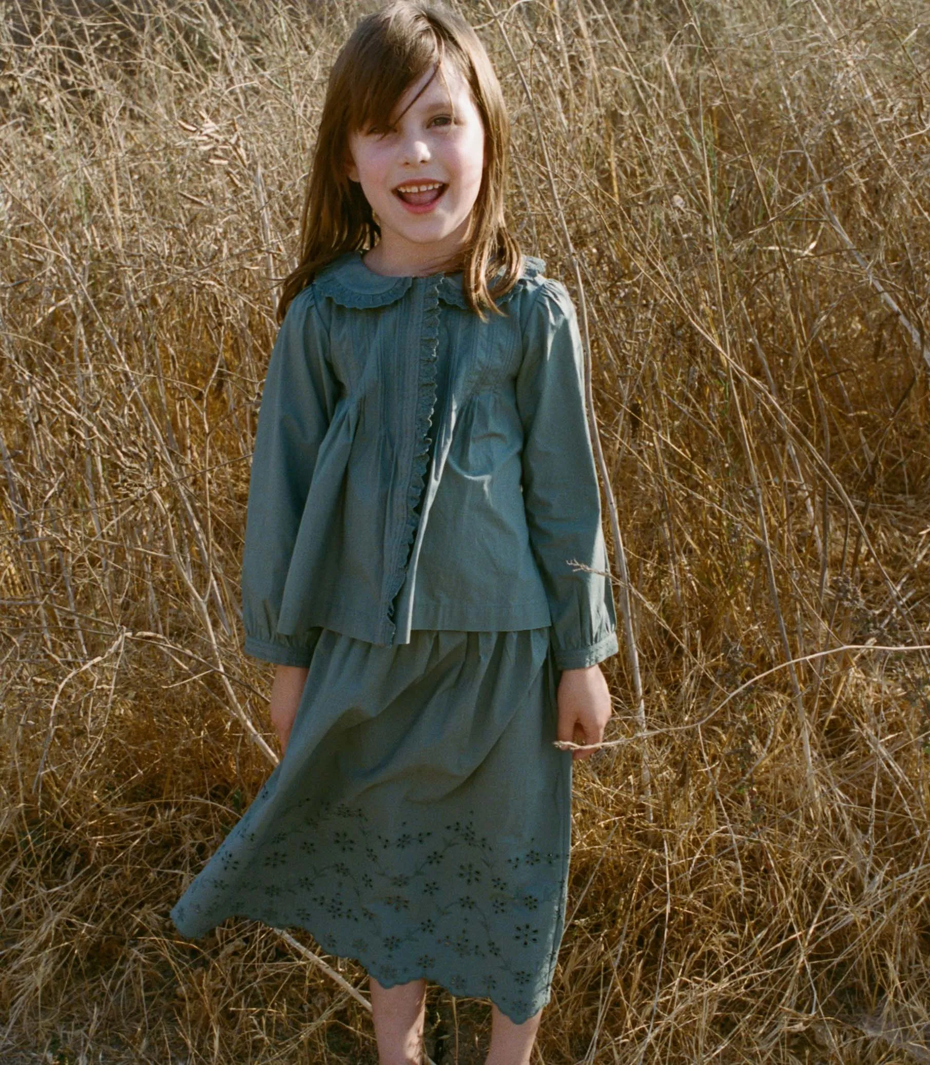 MACI SKIRT -- SOFT SPRUCE sold by Doen product image thumbnail 2