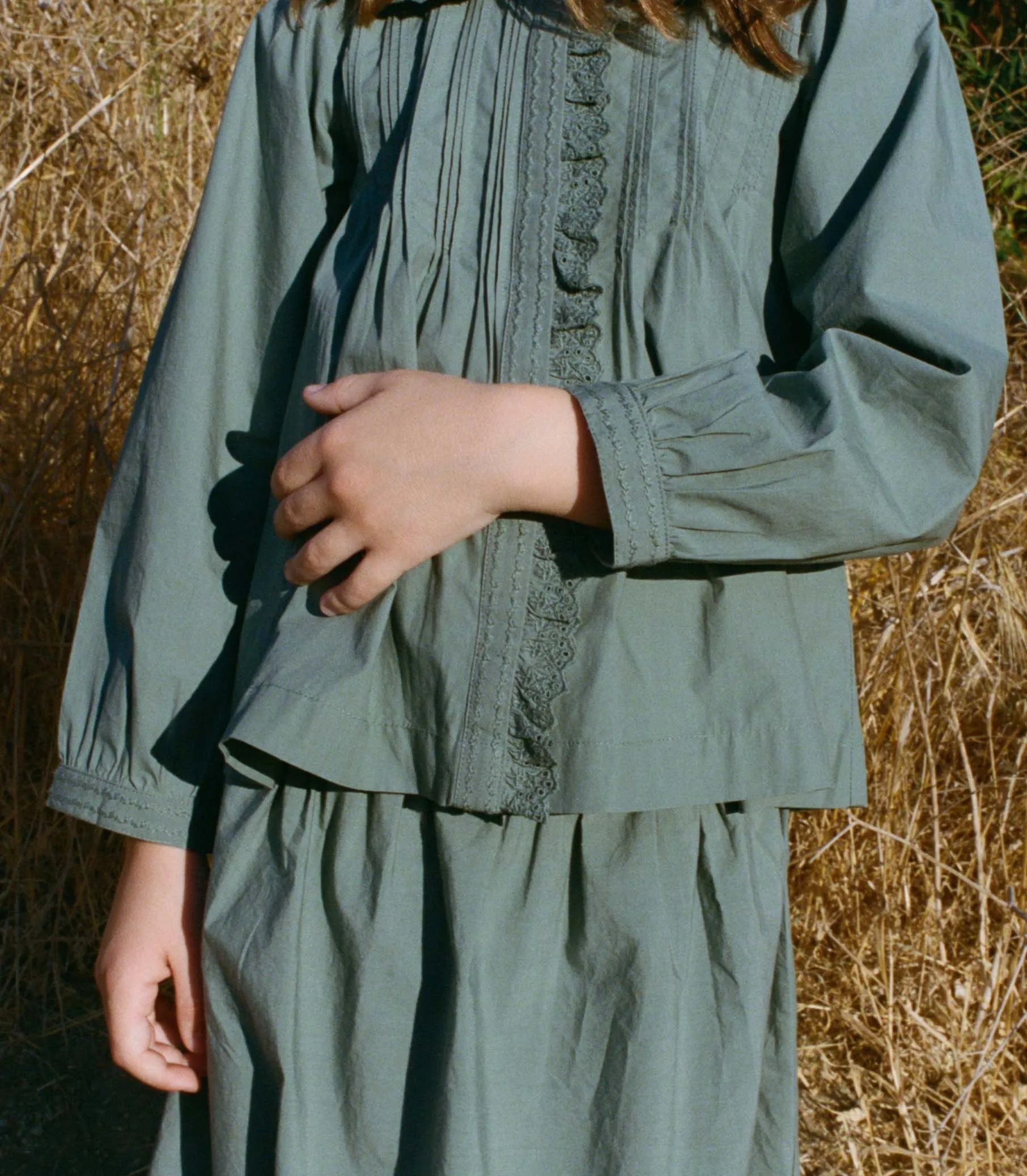 LYDIE TOP -- SOFT SPRUCE sold by Doen product image thumbnail 2