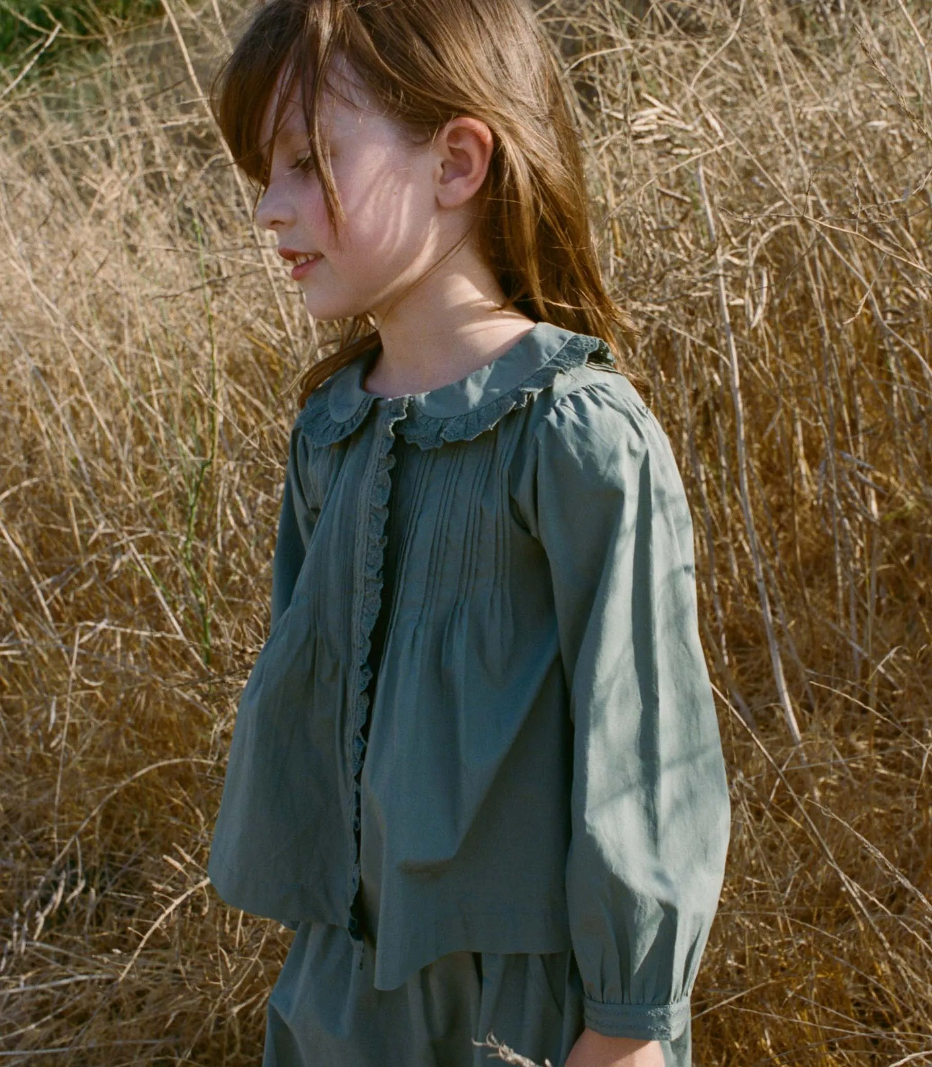 LYDIE TOP -- SOFT SPRUCE sold by Doen product image thumbnail 3