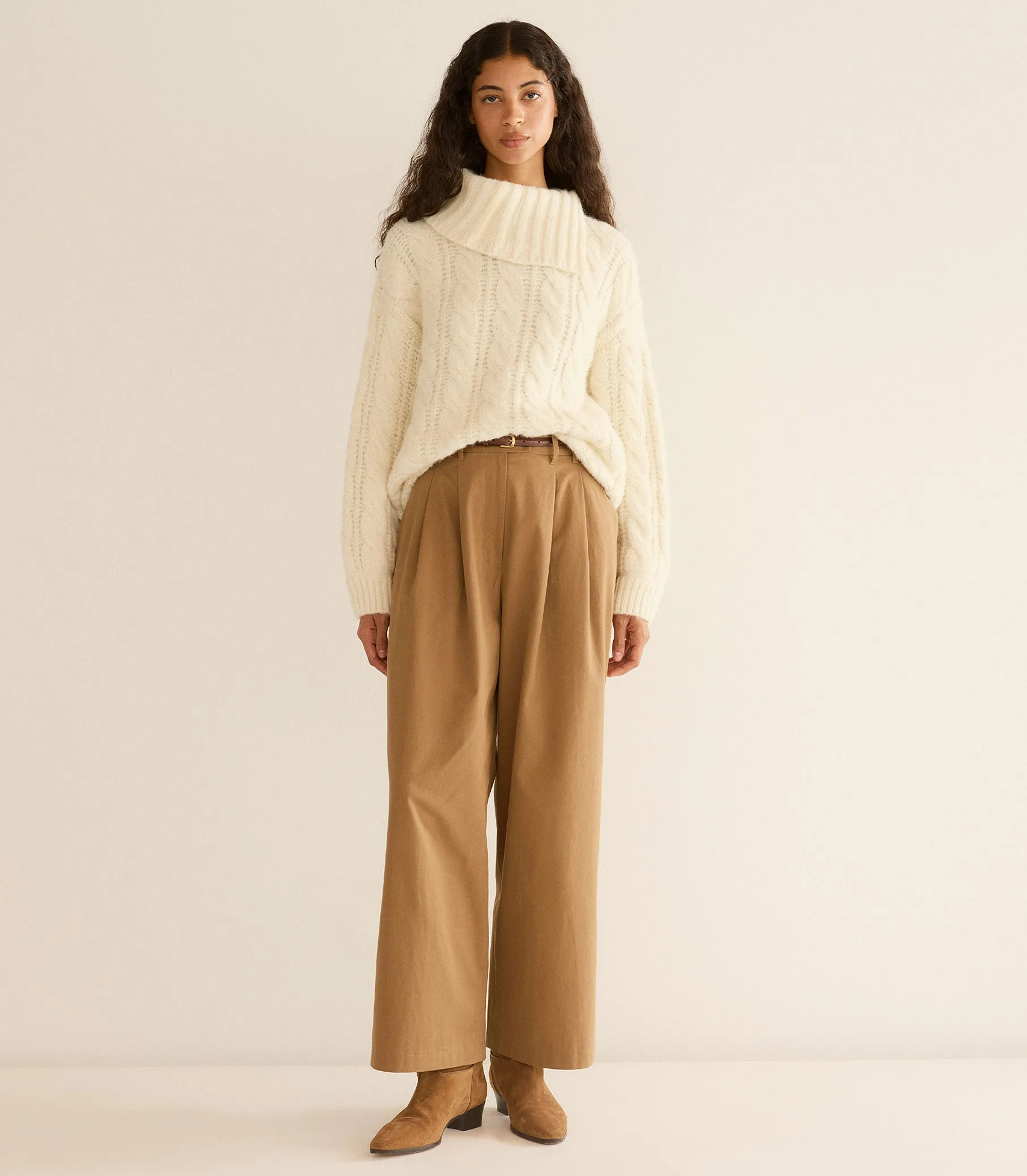 HALIA SWEATER -- IVORY sold by Doen product image thumbnail 2