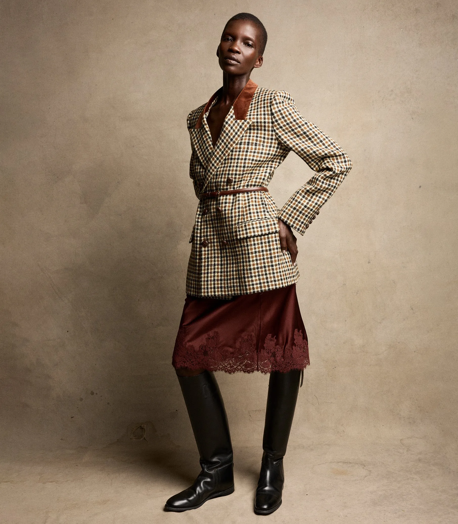 DUCCIO BLAZER -- ELLSWORTH HOUNDSTOOTH sold by Doen product image thumbnail 3