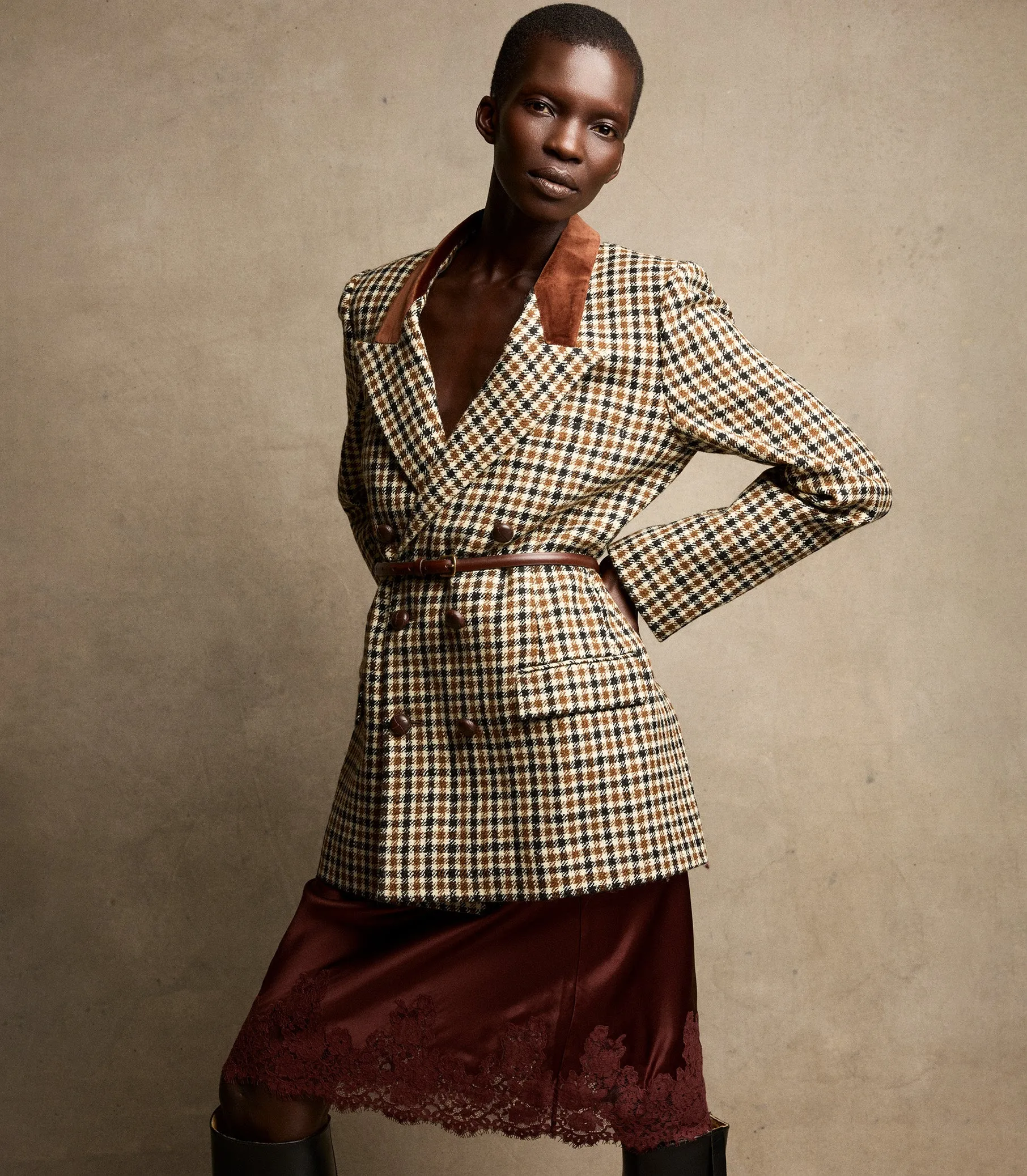 DUCCIO BLAZER -- ELLSWORTH HOUNDSTOOTH sold by Doen product image thumbnail 4