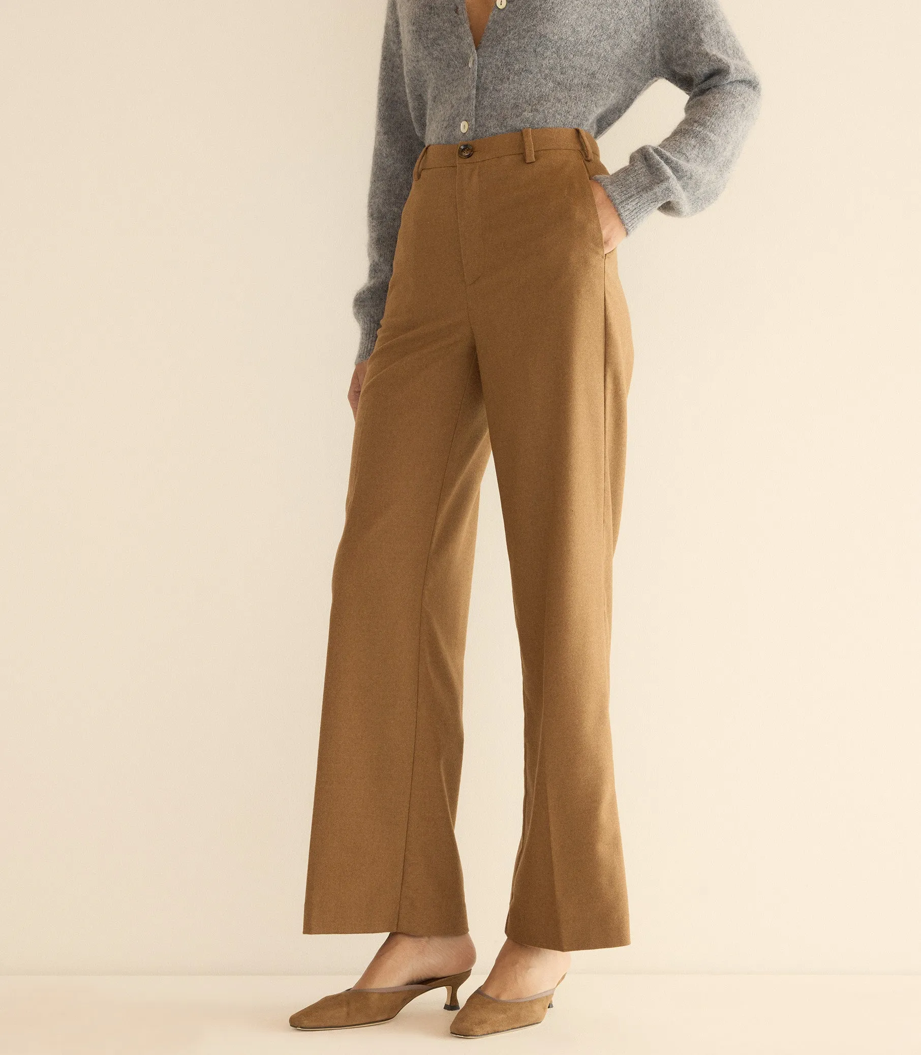 BERNARDE PANT -- CAMEL sold by Doen product image thumbnail 2