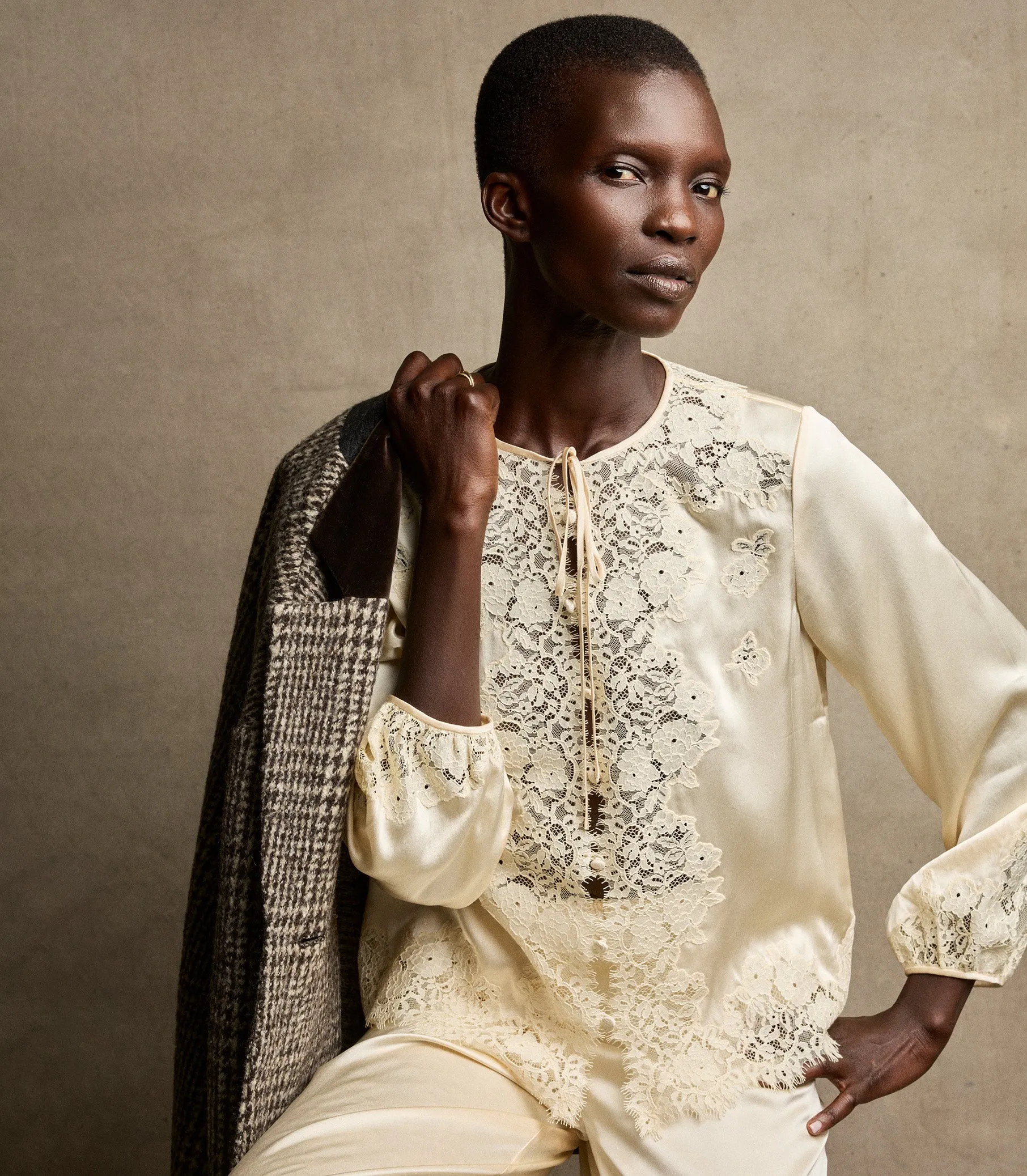 LUCINE TOP -- CANDLELIGHT sold by Doen