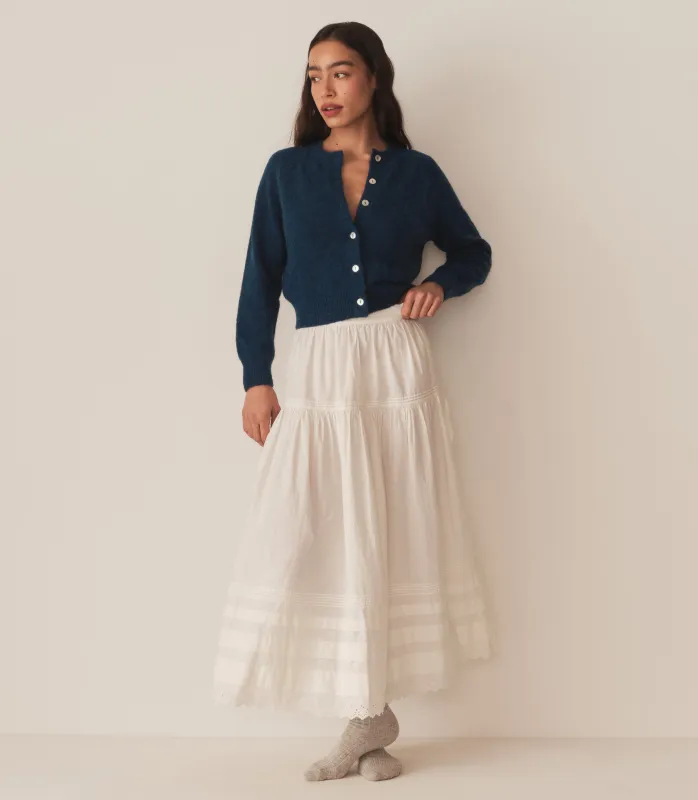 HMD -- PETRA CARDIGAN -- DEEP SAPPHIRE sold by Doen