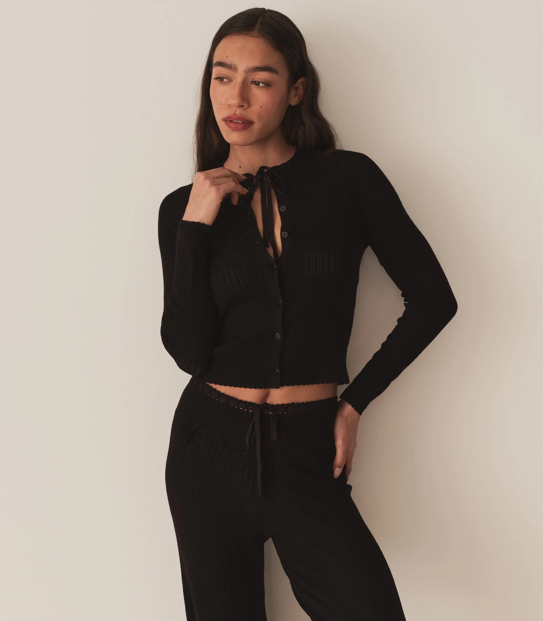 HMD -- EVONNE PANT -- BLACK sold by Doen product image thumbnail 4