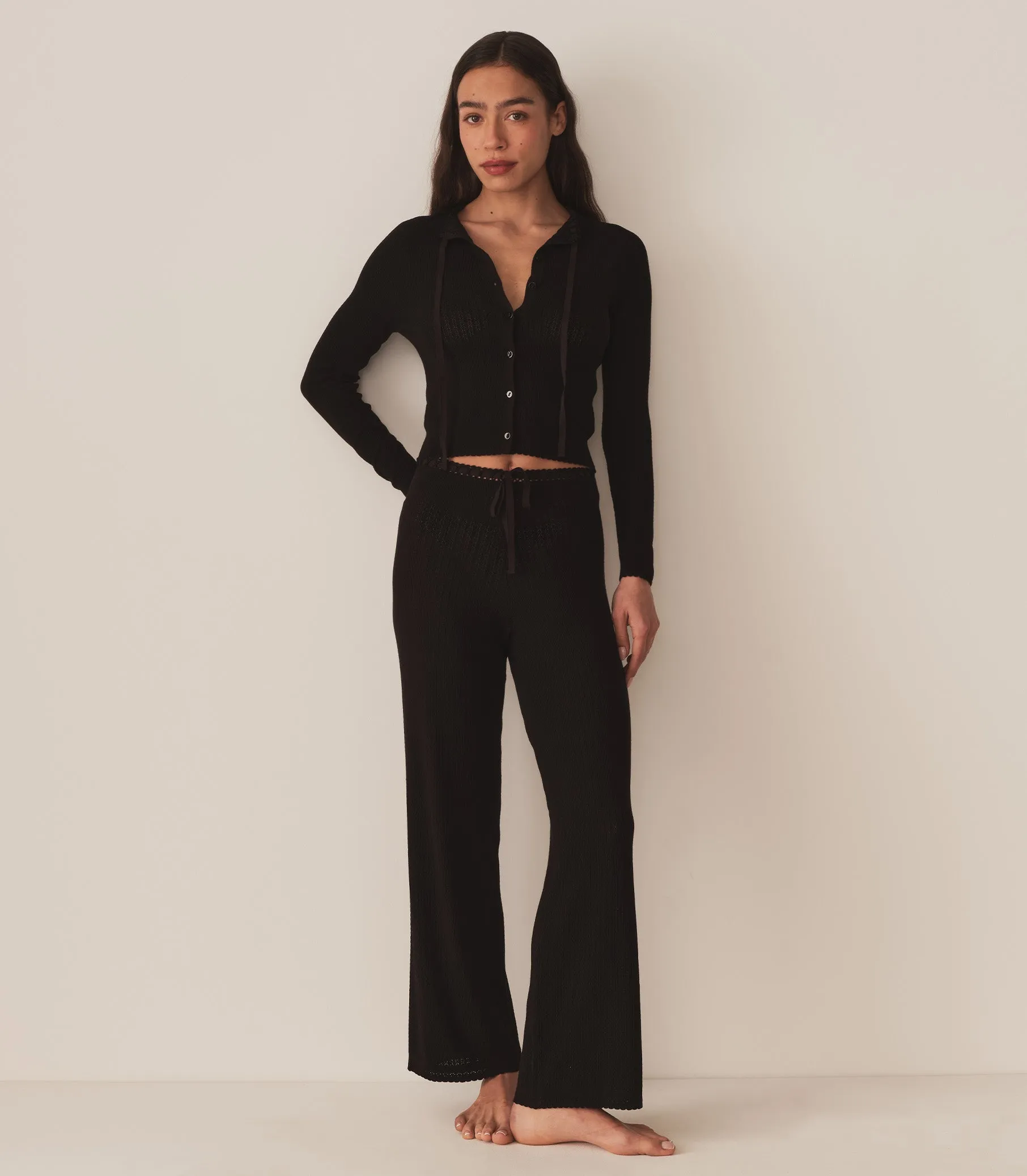 HMD -- EVONNE PANT -- BLACK sold by Doen product image thumbnail 2