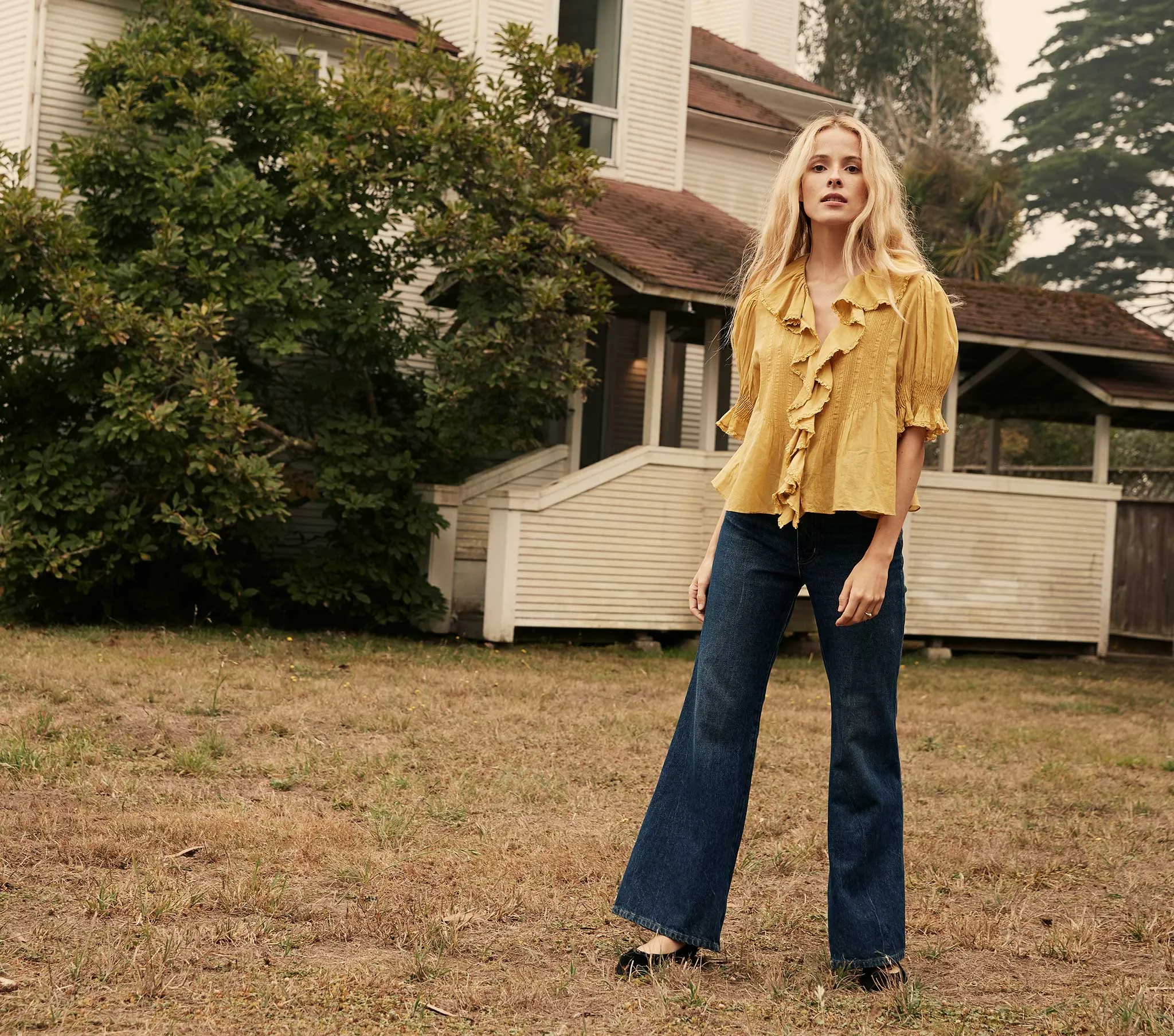 HMD -- HENRI TOP -- WHEAT sold by Doen product image thumbnail 5