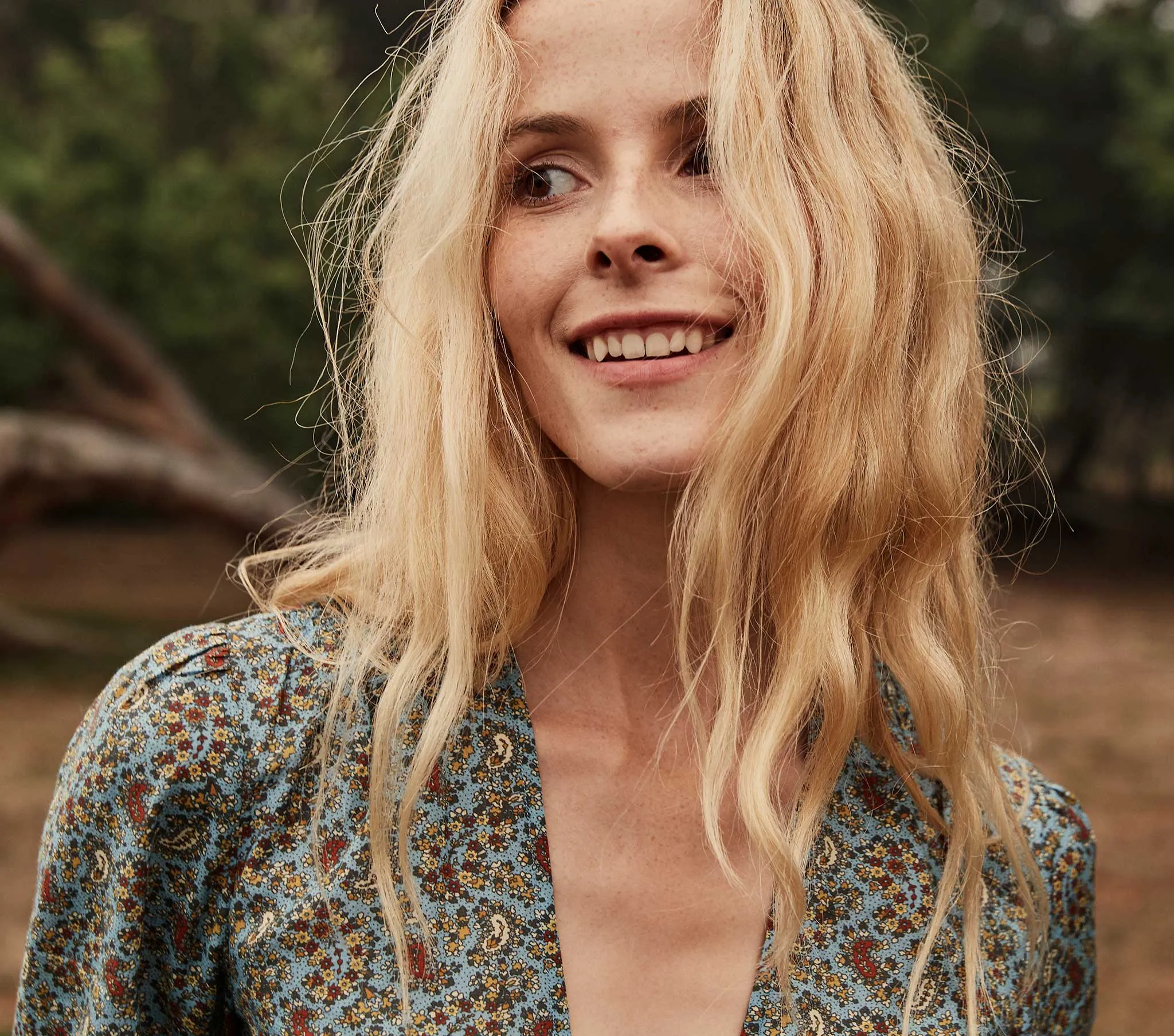 HMD -- CHARLESTON DRESS -- BLUE TISBURY PAISLEY sold by Doen product image thumbnail 4