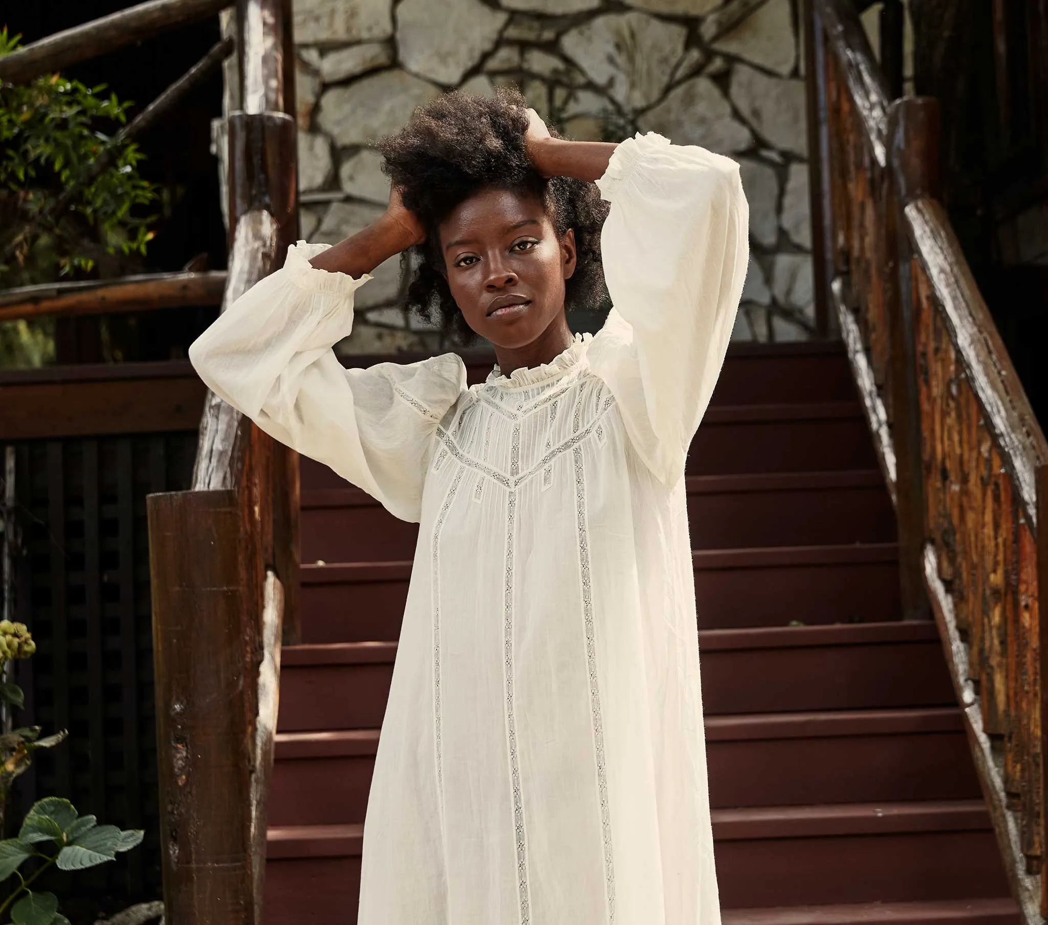 HMD -- FRAISE DRESS -- SALT sold by Doen product image thumbnail 3