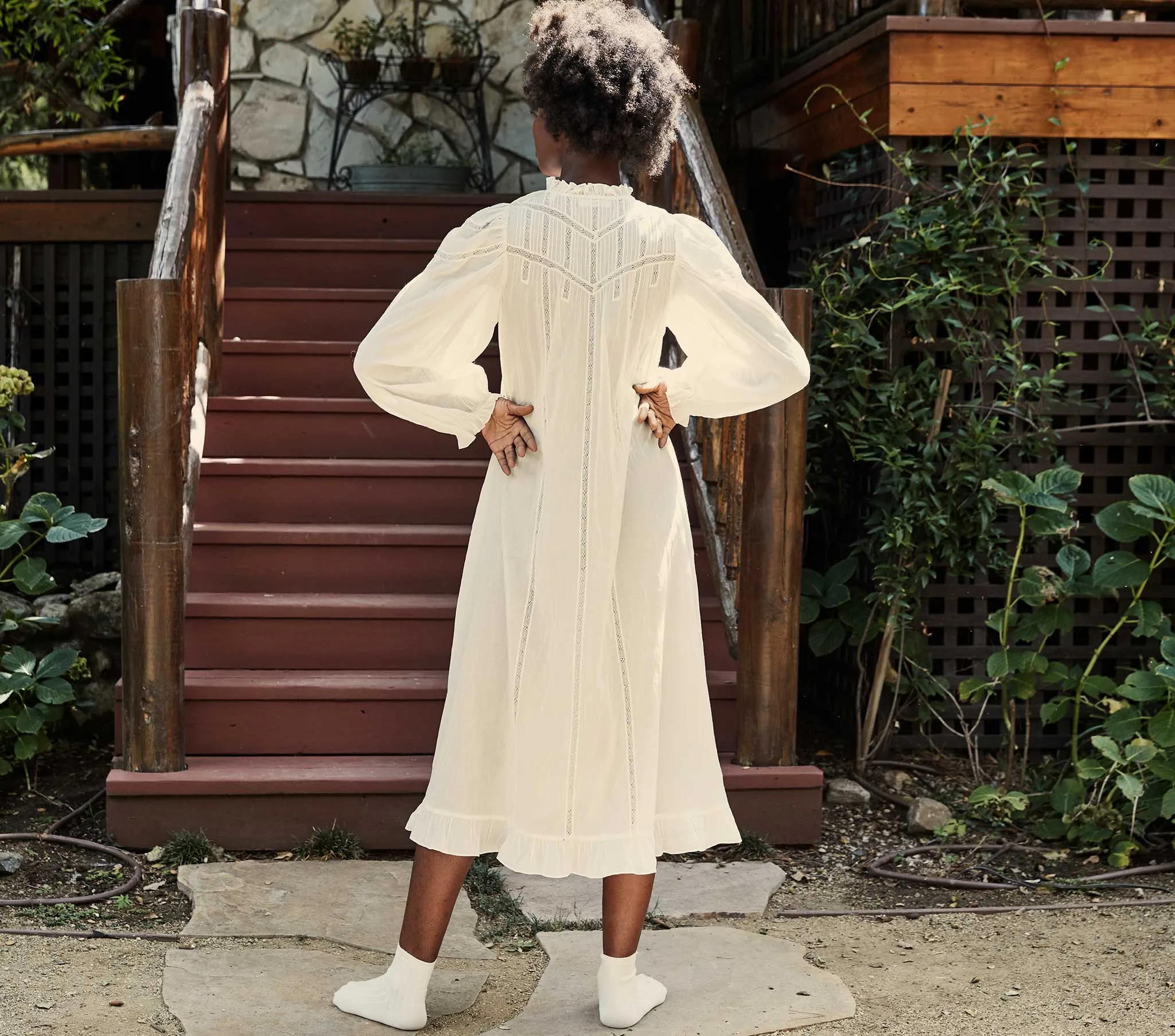 HMD -- FRAISE DRESS -- SALT sold by Doen product image thumbnail 4