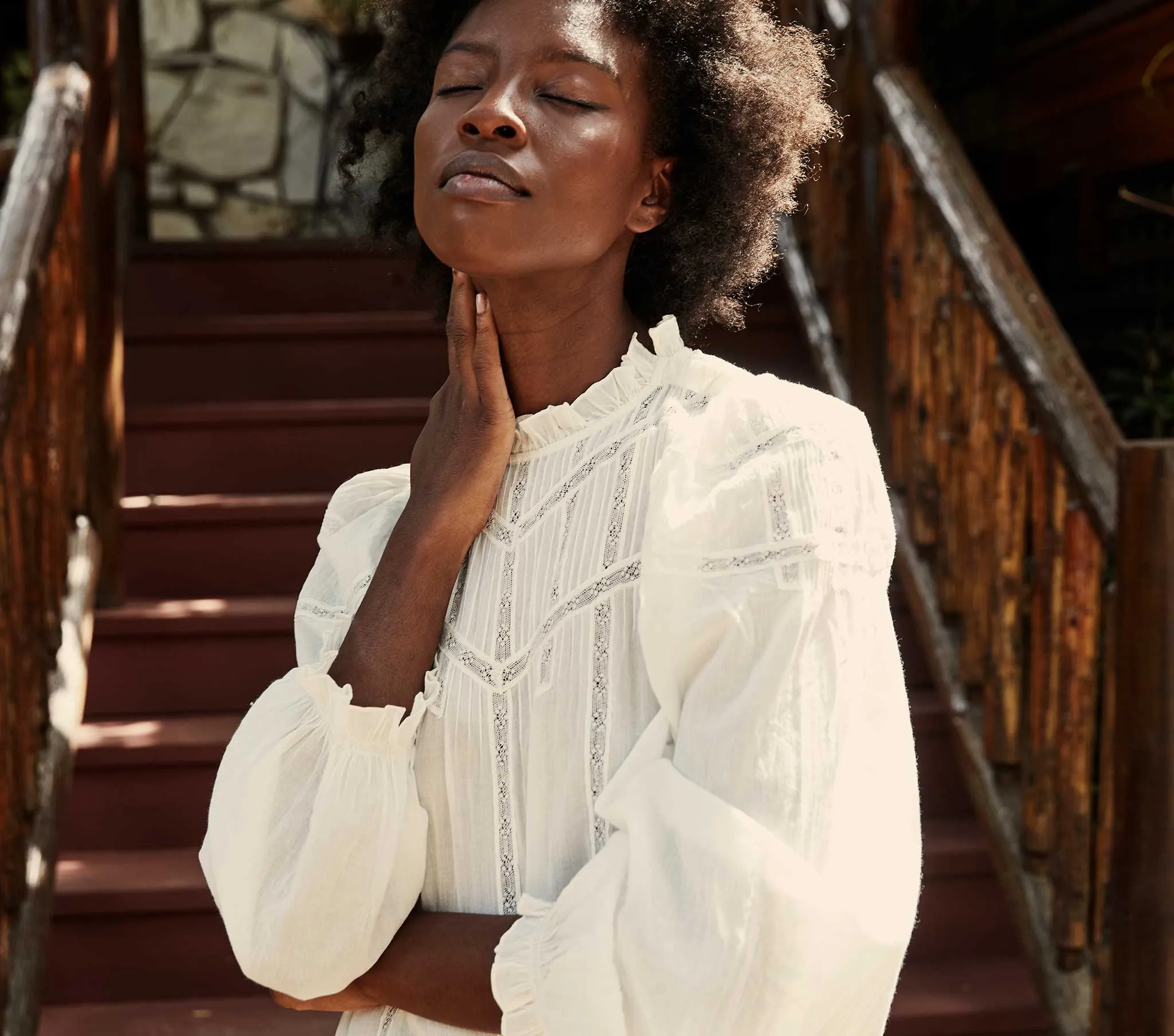 HMD -- FRAISE DRESS -- SALT sold by Doen