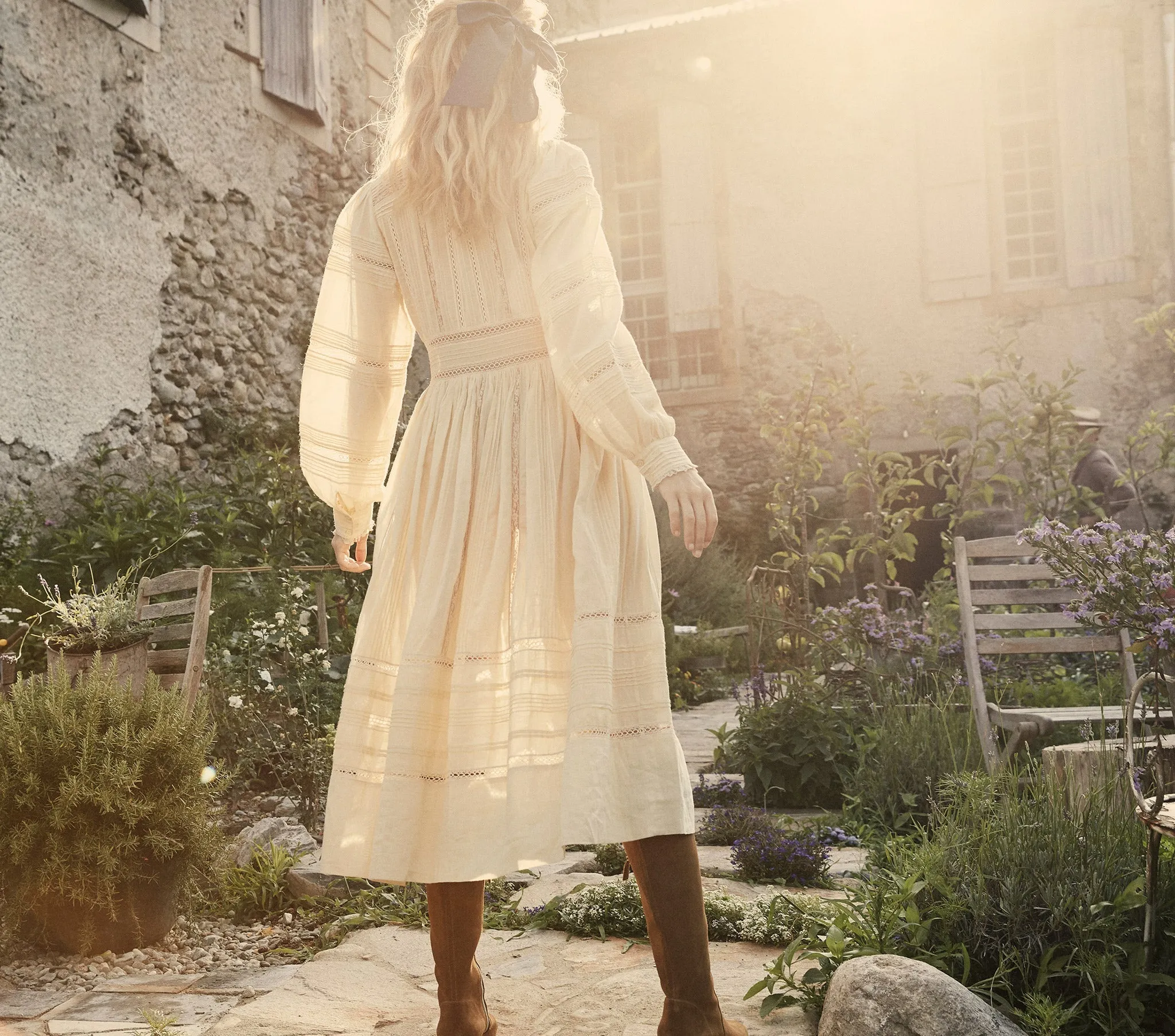 HMD -- VICIA DRESS -- SANDSTONE sold by Doen product image thumbnail 5