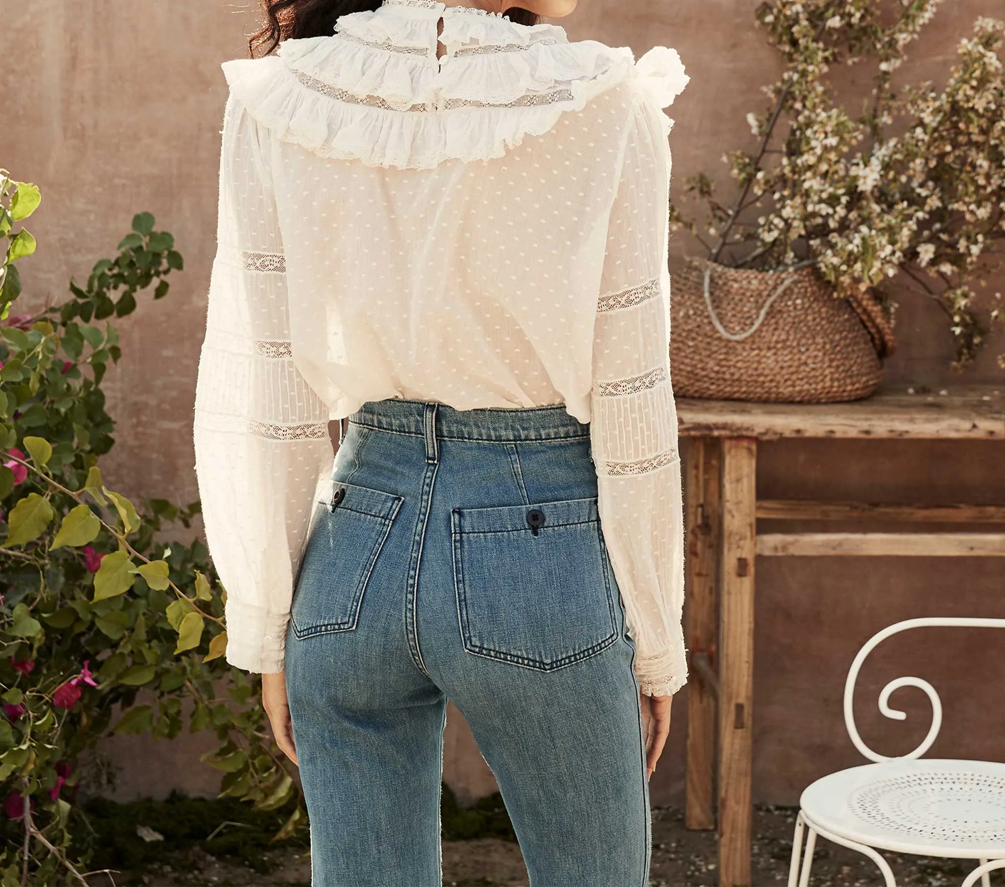 HMD -- ATALIA TOP -- SALT sold by Doen product image thumbnail 2