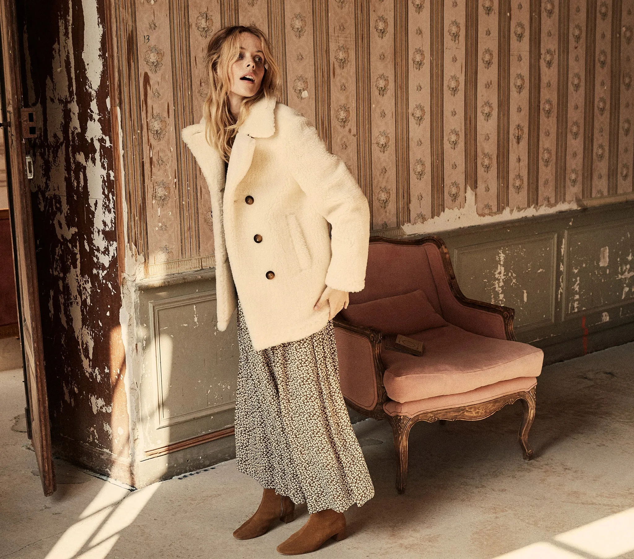 HMD -- VALLEY COAT -- CREAM sold by Doen product image thumbnail 5