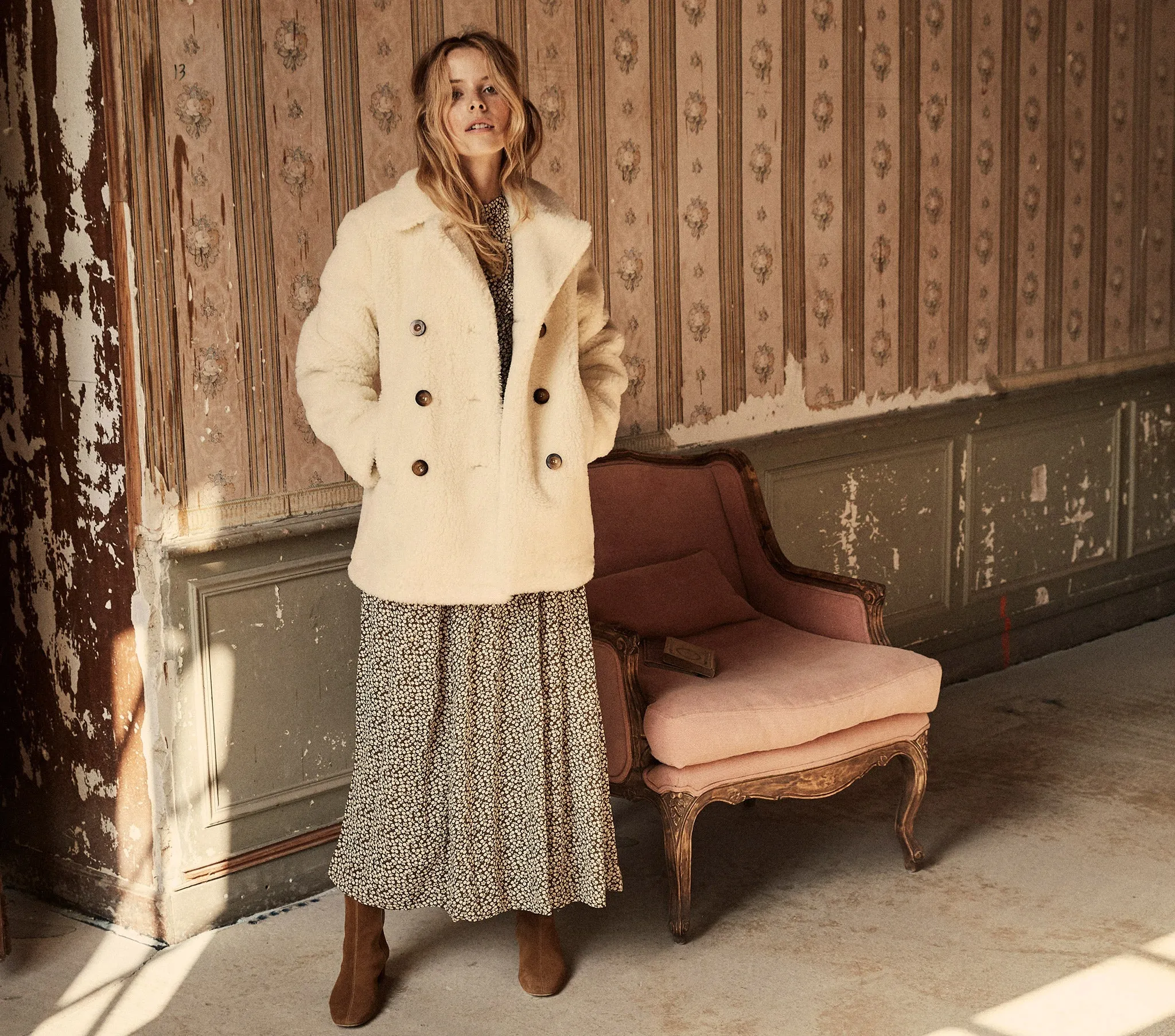 HMD -- VALLEY COAT -- CREAM sold by Doen product image thumbnail 2