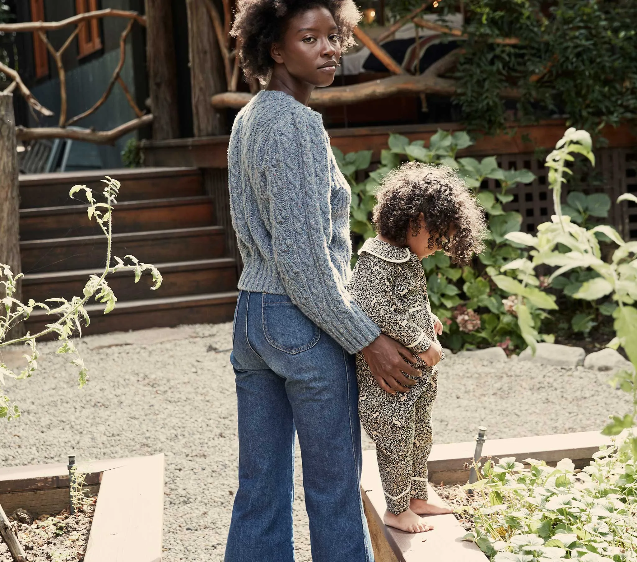 HMD -- MARLOW SWEATER -- LARKSPUR sold by Doen product image thumbnail 5