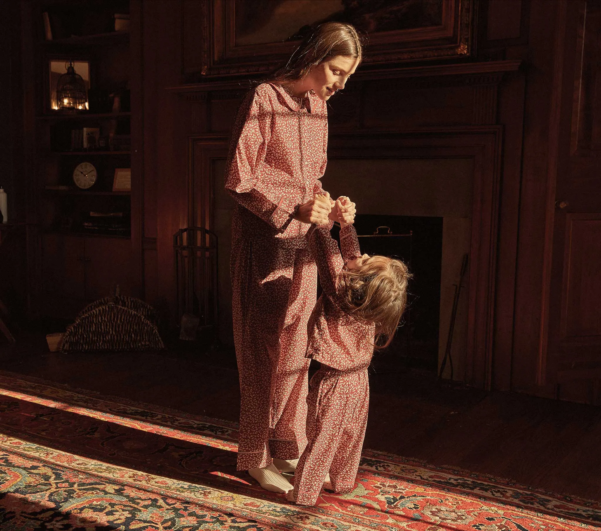 HMD -- PAZ PAJAMA -- WOODLAND BERRY FLORAL sold by Doen product image thumbnail 4