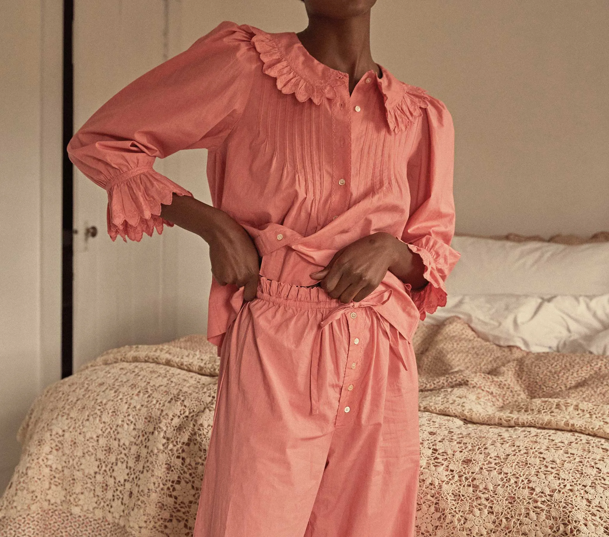 HMD -- MARGERY PANT -- BEGONIA sold by Doen product image thumbnail 2