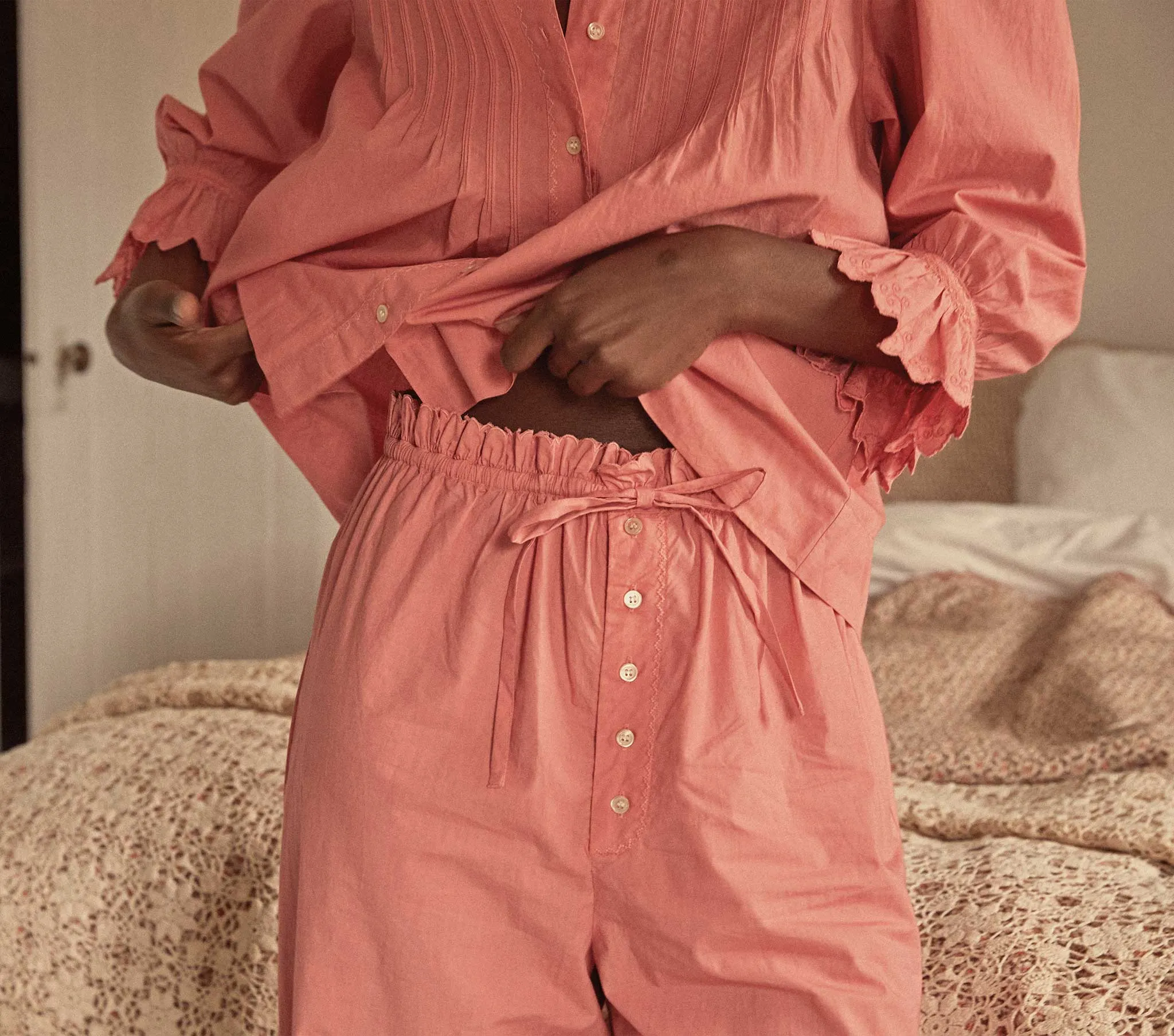 HMD -- MARGERY PANT -- BEGONIA sold by Doen product image thumbnail 4