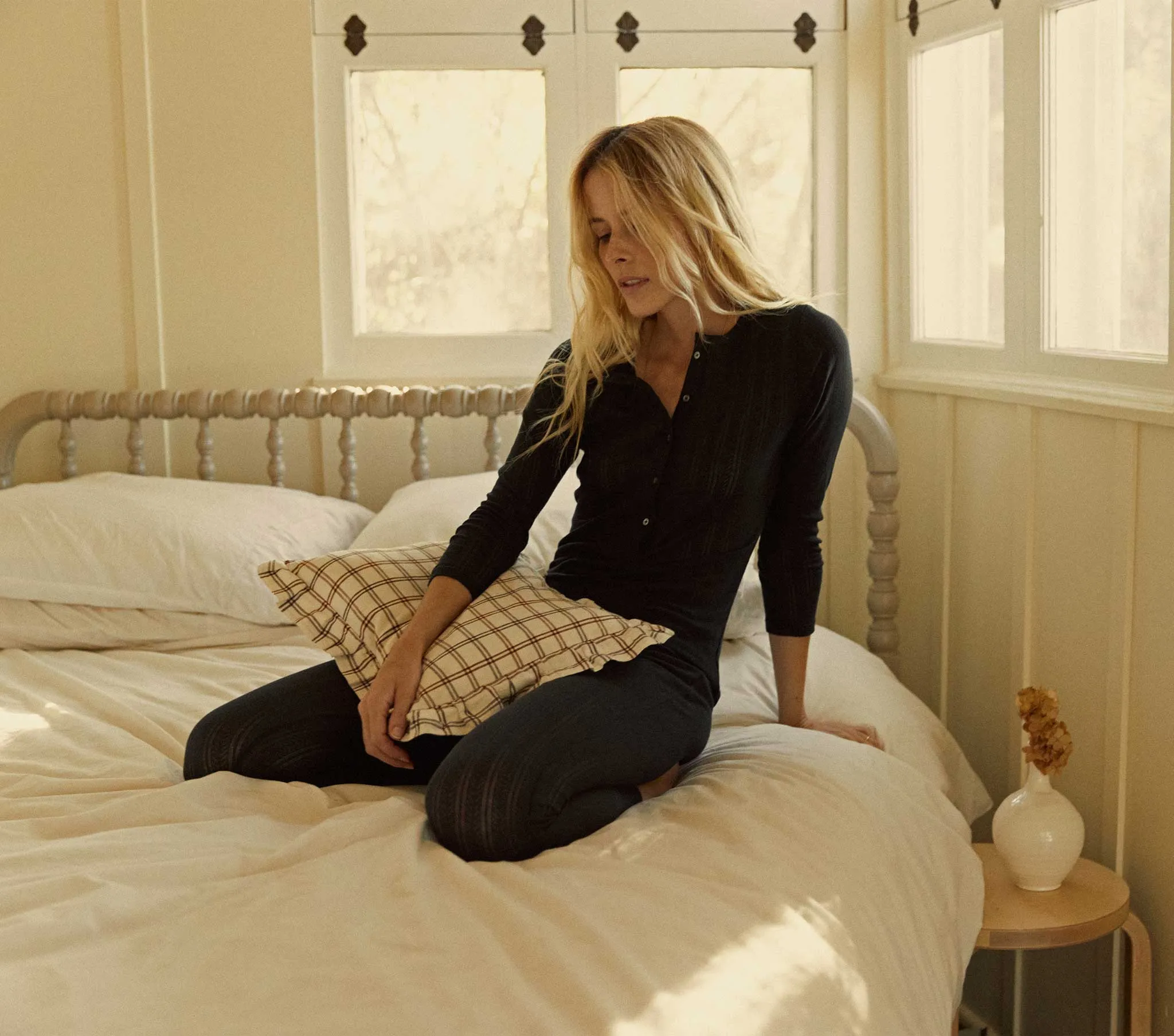 HMD -- RHEA PANT -- BLACK sold by Doen product image thumbnail 3