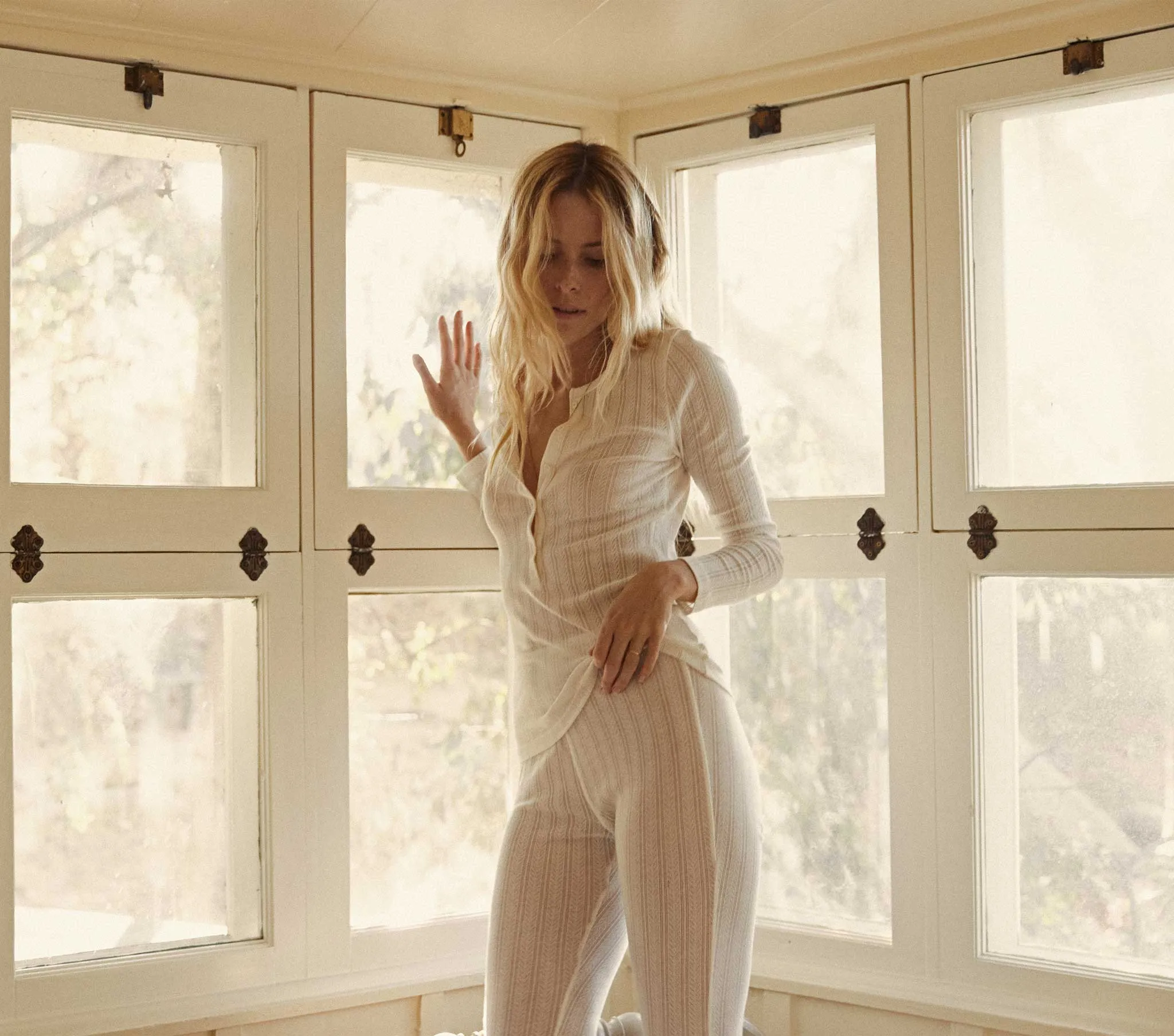 HMD -- RHEA PANT -- SALT sold by Doen product image thumbnail 5