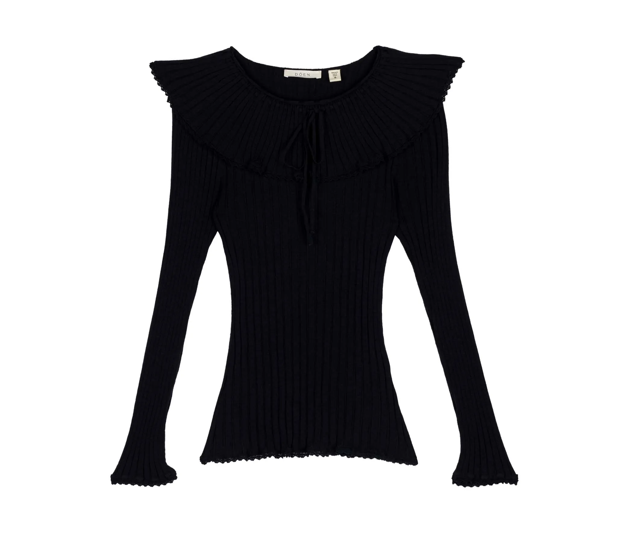 HMD -- BAIE SWEATER -- NAVY sold by Doen product image thumbnail 3